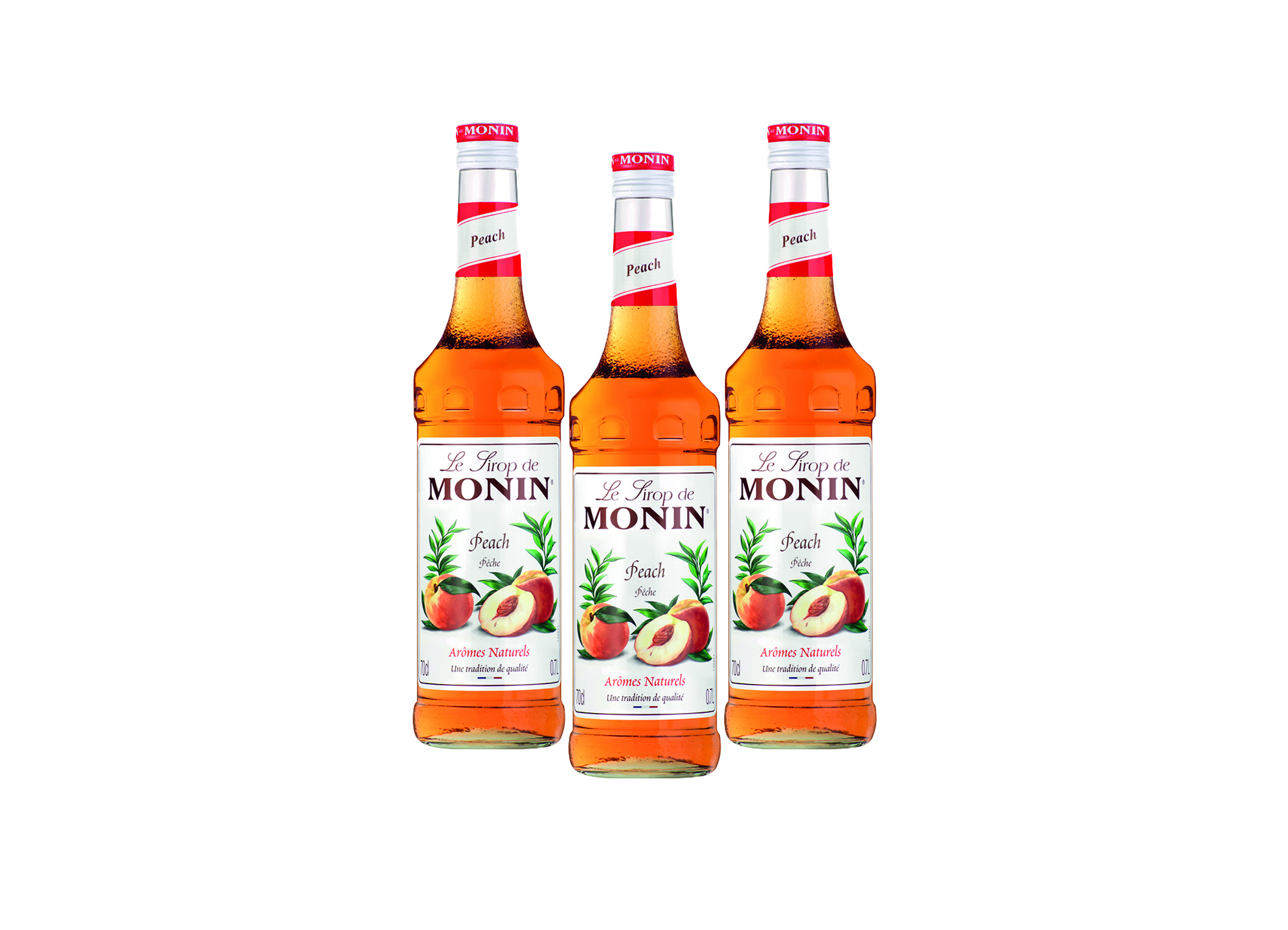 (Bild für) Monin Sirup Pfirsich 0,7L 6