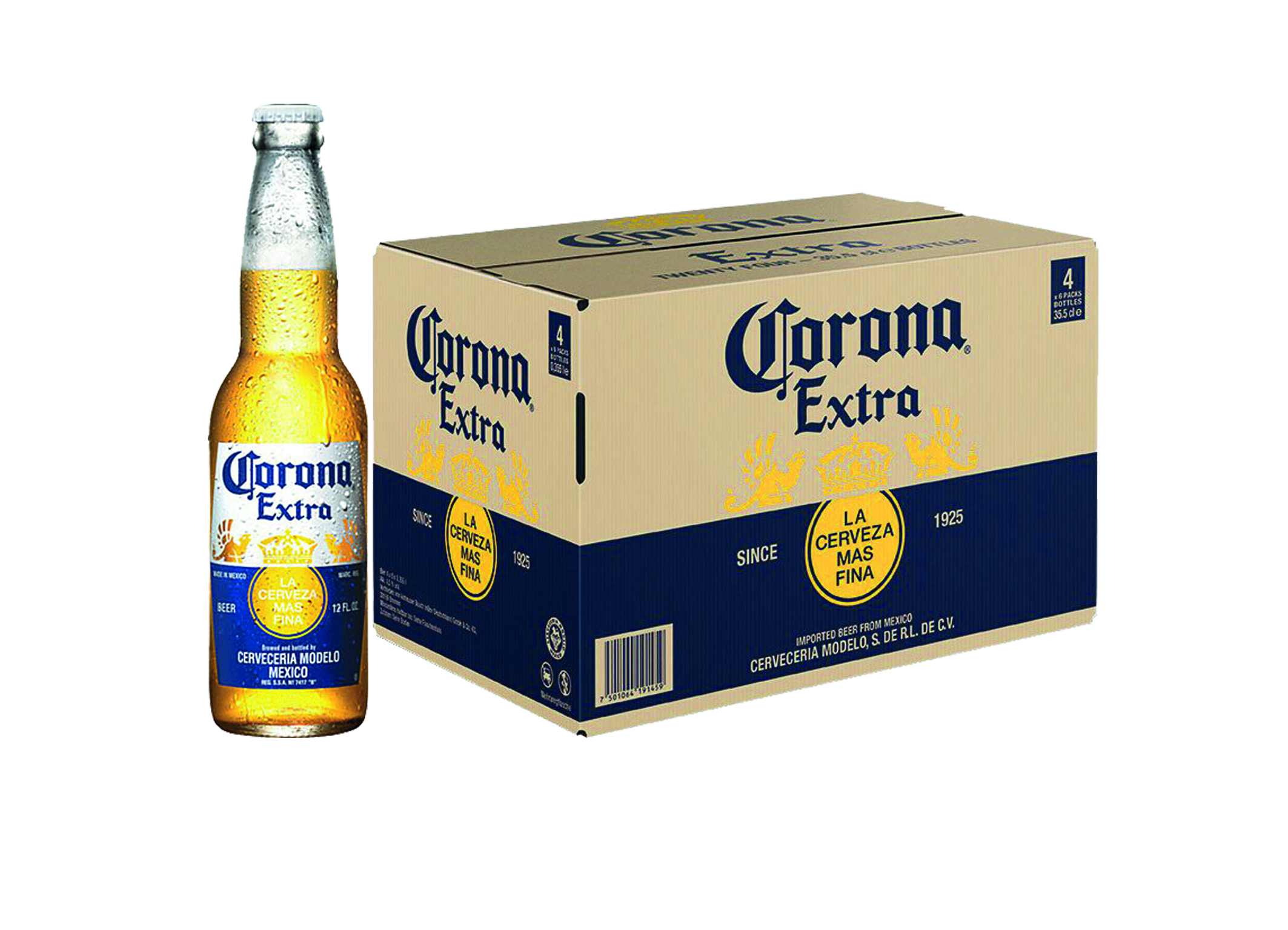(Bild für) Corona Extra 0,355L 4,5% FL EW 24