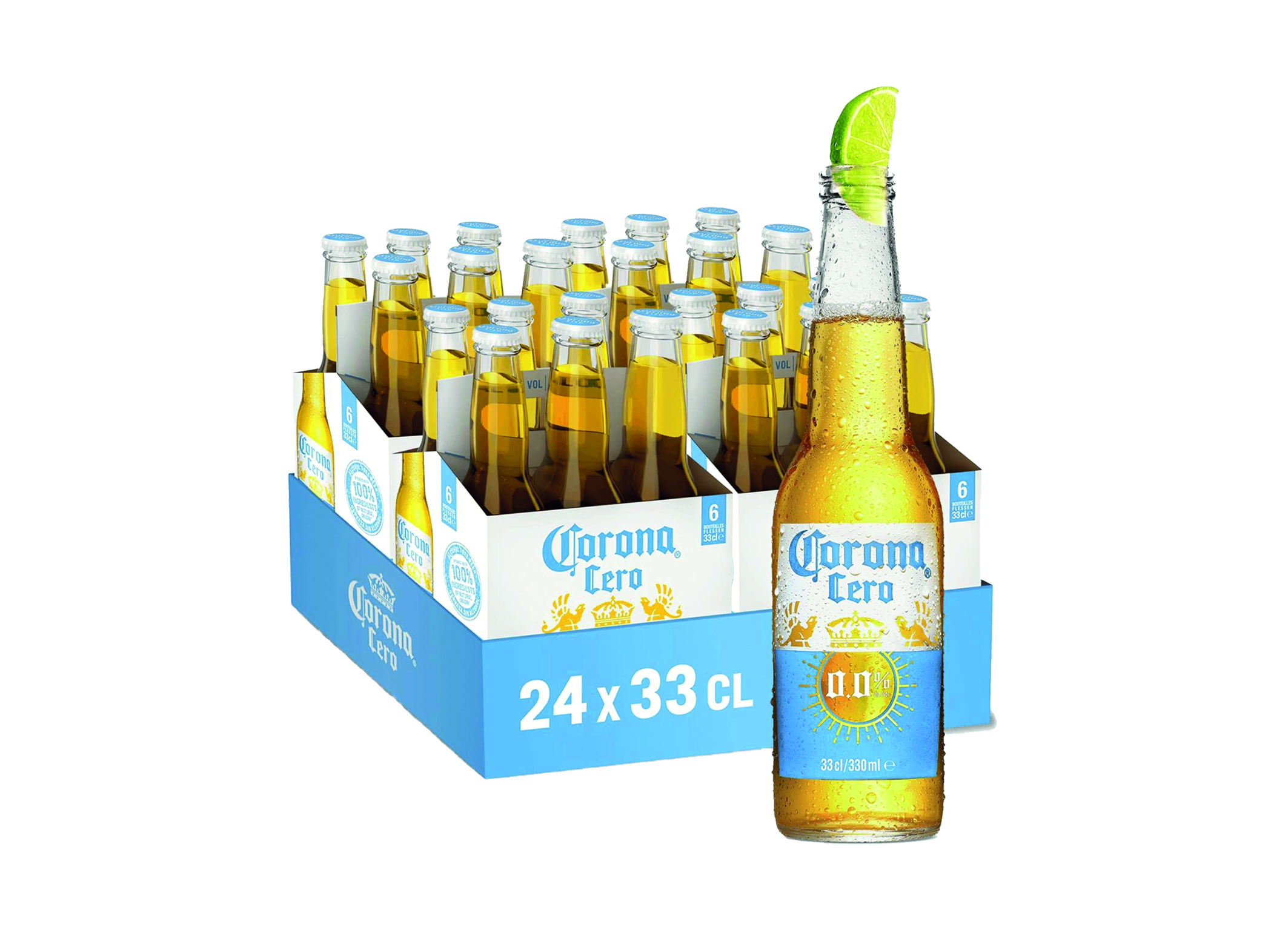 (Bild für) Corona Cero alkoholfrei 0,355L FL MW 24
