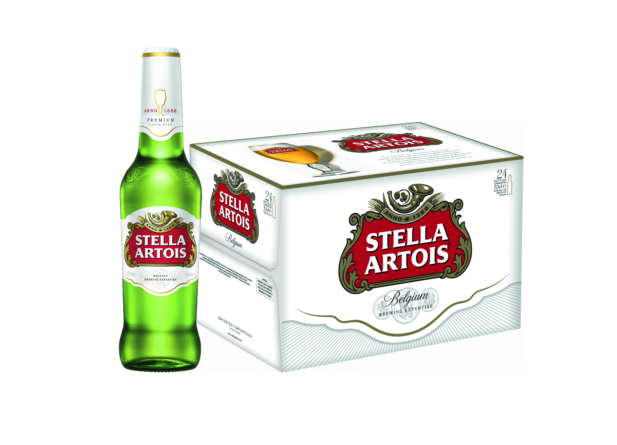 (Bild für) Stella Artois 0,33L 5% FL EW 24 