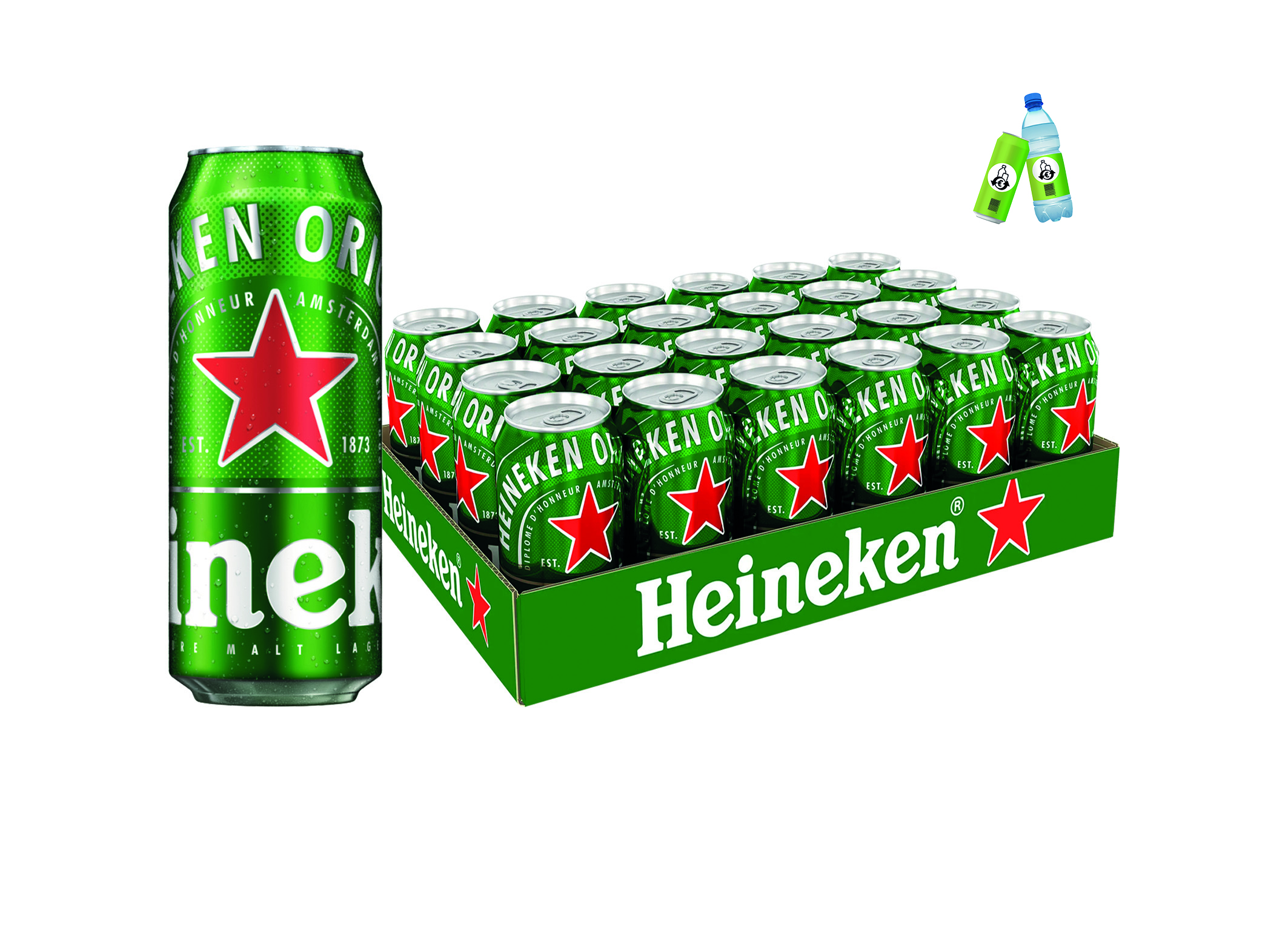 (Bild für) Heineken 0,5L DS EWP 24