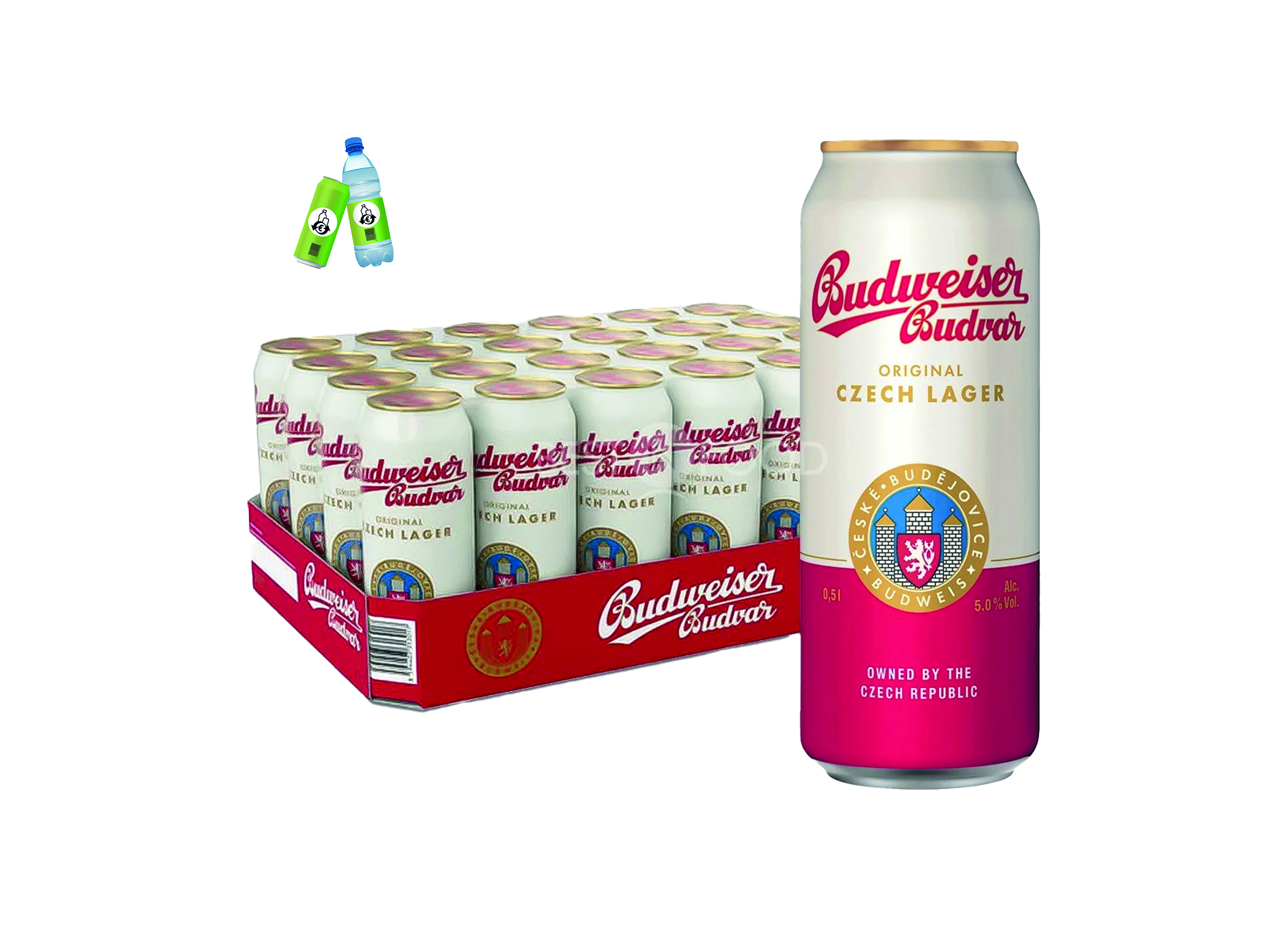 (Bild für) Budweiser Budvar Original 0,5L DS EWP 24