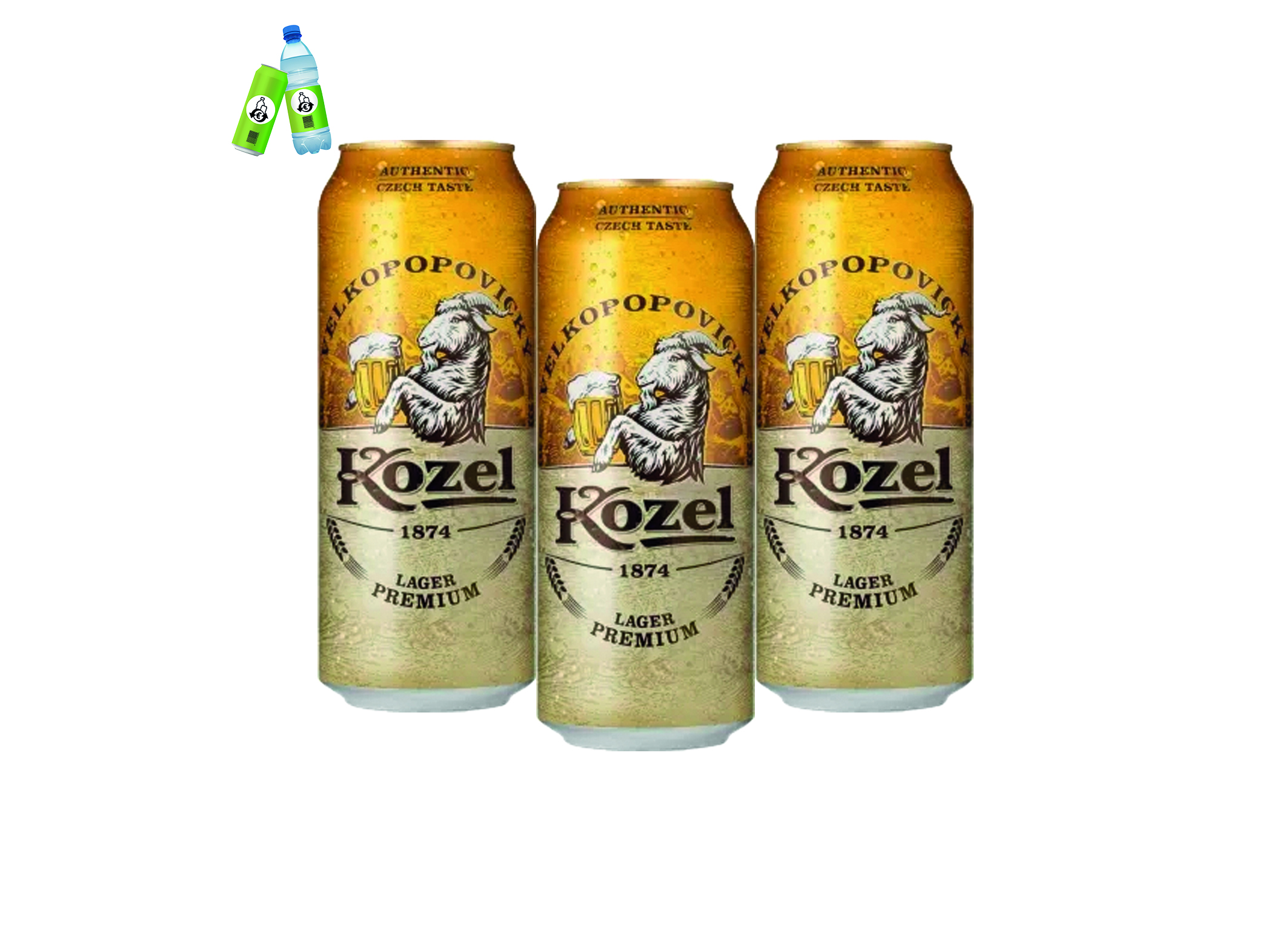 (Bild für) Kozel Premium 0,5L DS EWP 24