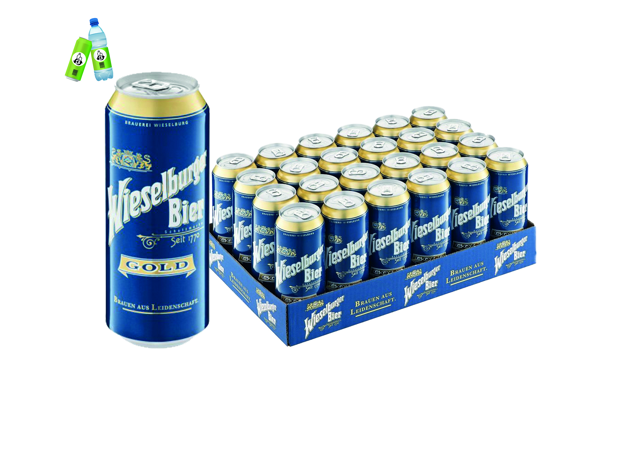 (Bild für) Wieselburger Gold 0,5L DS EWP 24