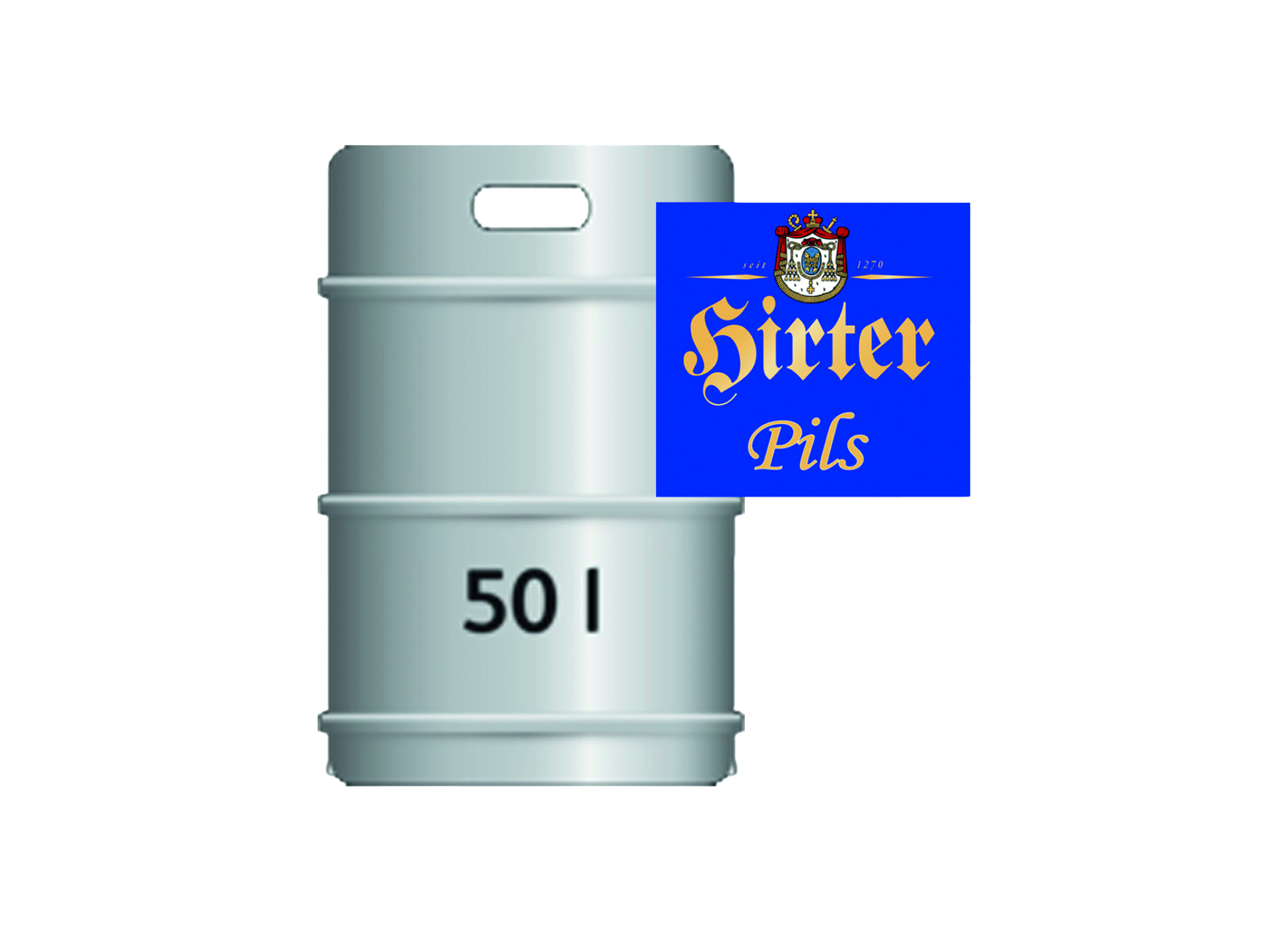 (Bild für) Hirter Privat Pils 50L Fass 1