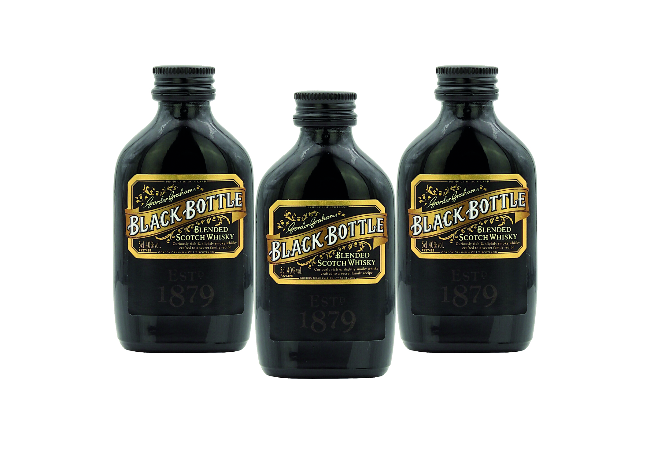 (Bild für) Black Bottle Blended Scotch 0,05L 40% 12