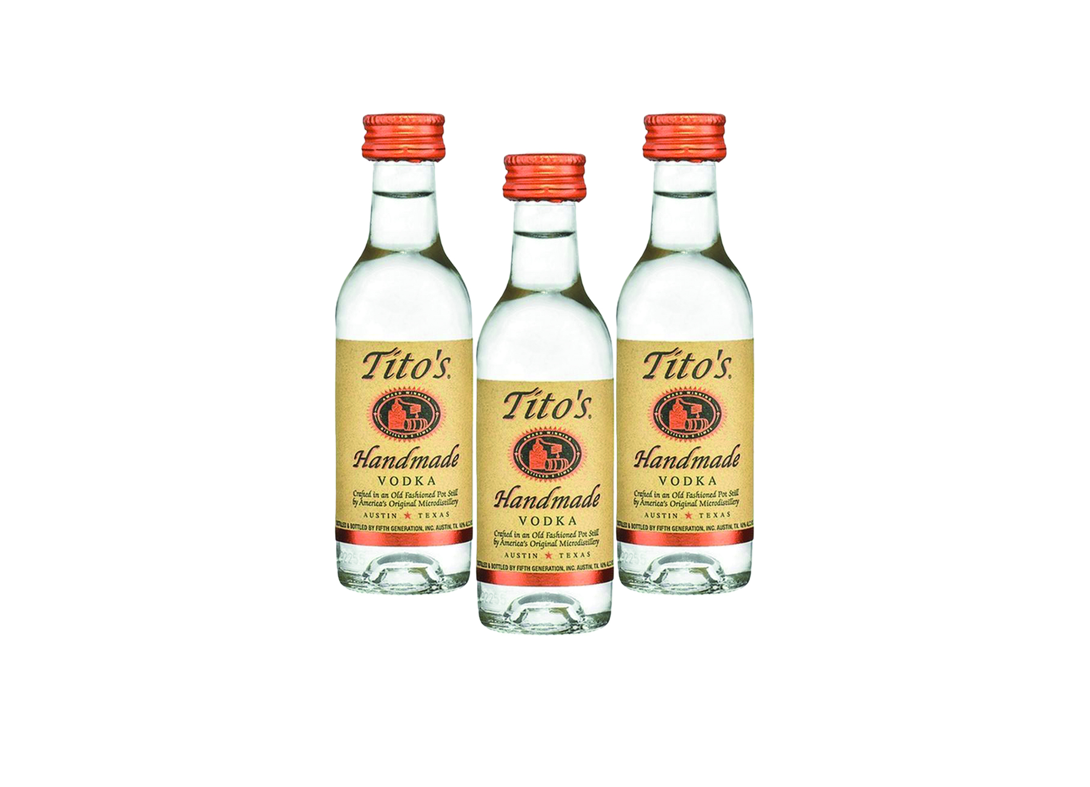 (Bild für) Tito´s Handmade Vodka 0,05L 40% 12