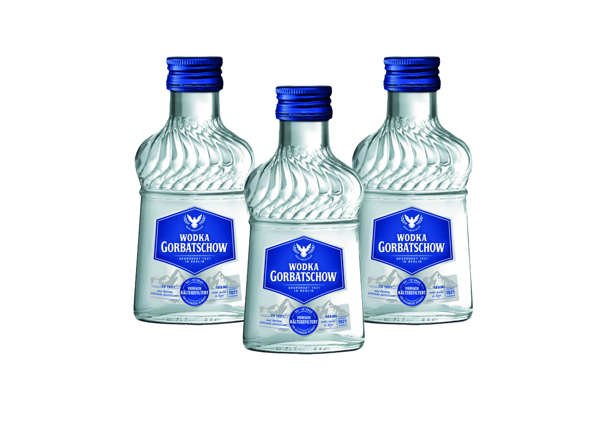 (Bild für) Wodka Gorbatschow 0,1L 37,5% 4x12