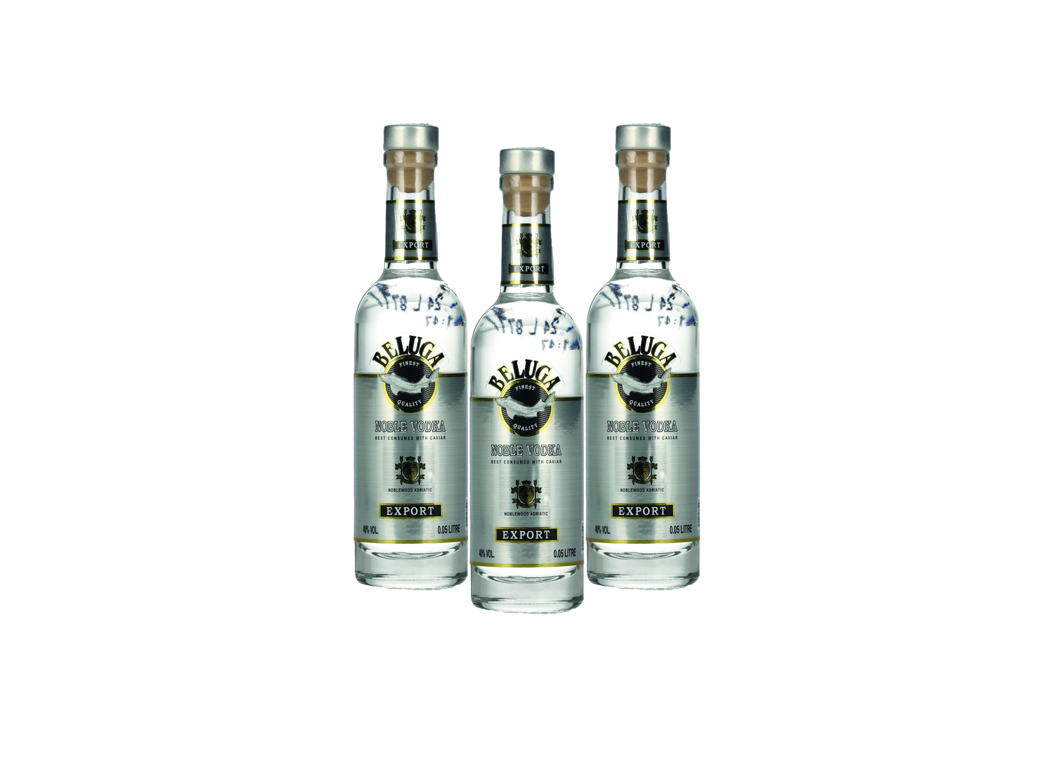 (Bild für) Beluga Noble Vodka 0,05L 40% 20