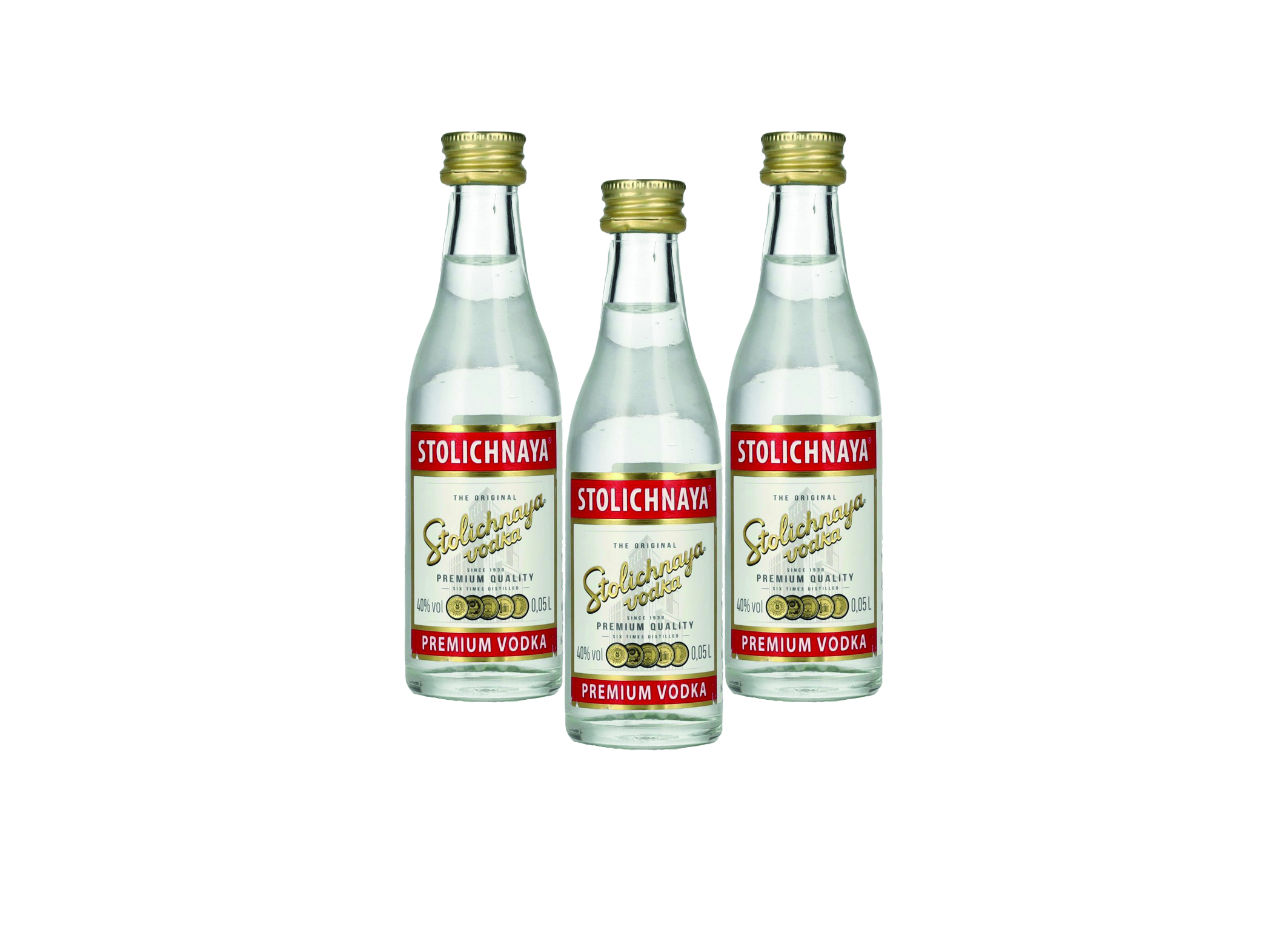 (Bild für) Stolichnaya Vodka 0,05L 40% 12