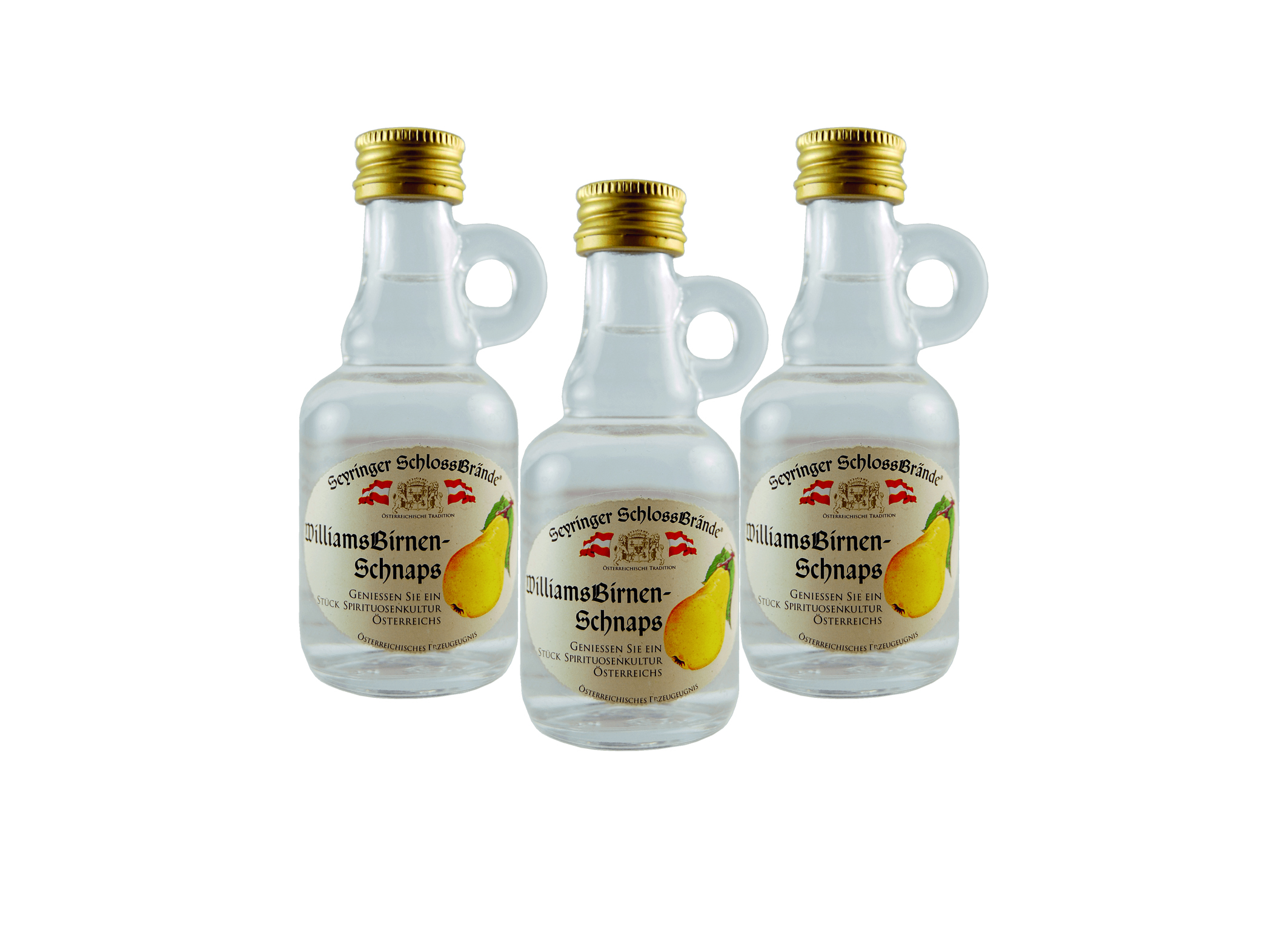 (Bild für) Seyr Williams-Birnen Schnaps 0,04L 35% 25