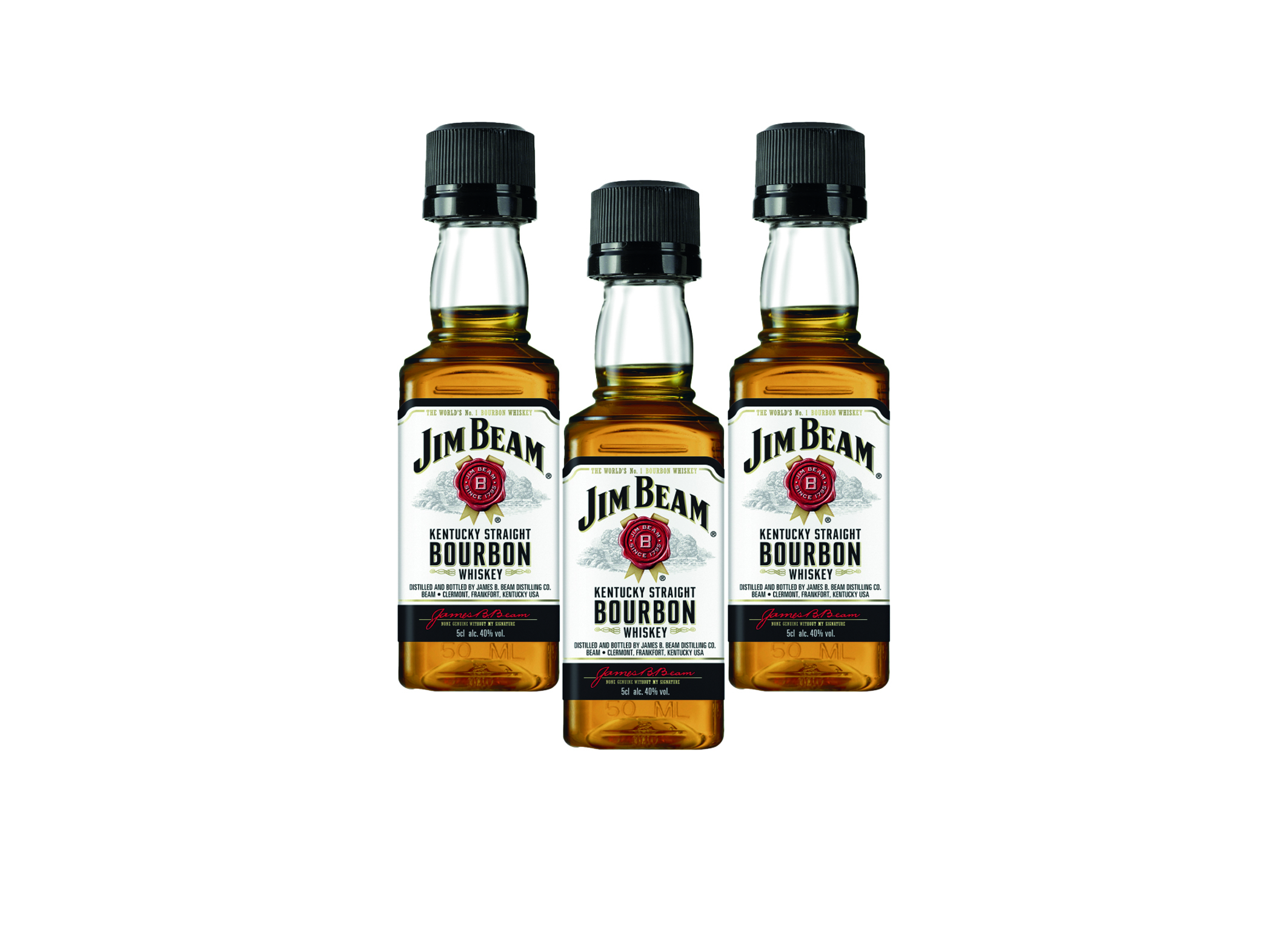 (Bild für) Jim Beam Bourbon 0,05L 40% 10