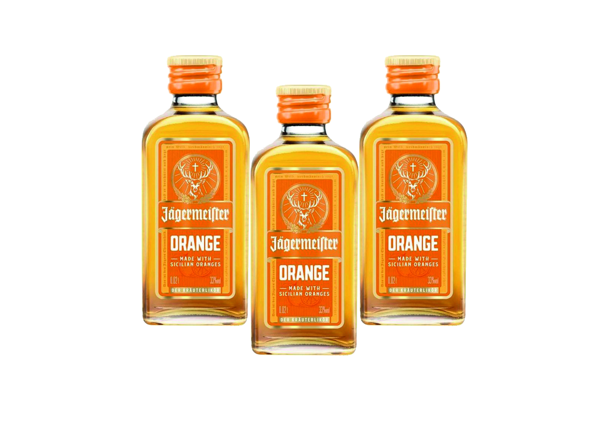 (Bild für) Jägermeister Orange 0,02L 33% 60