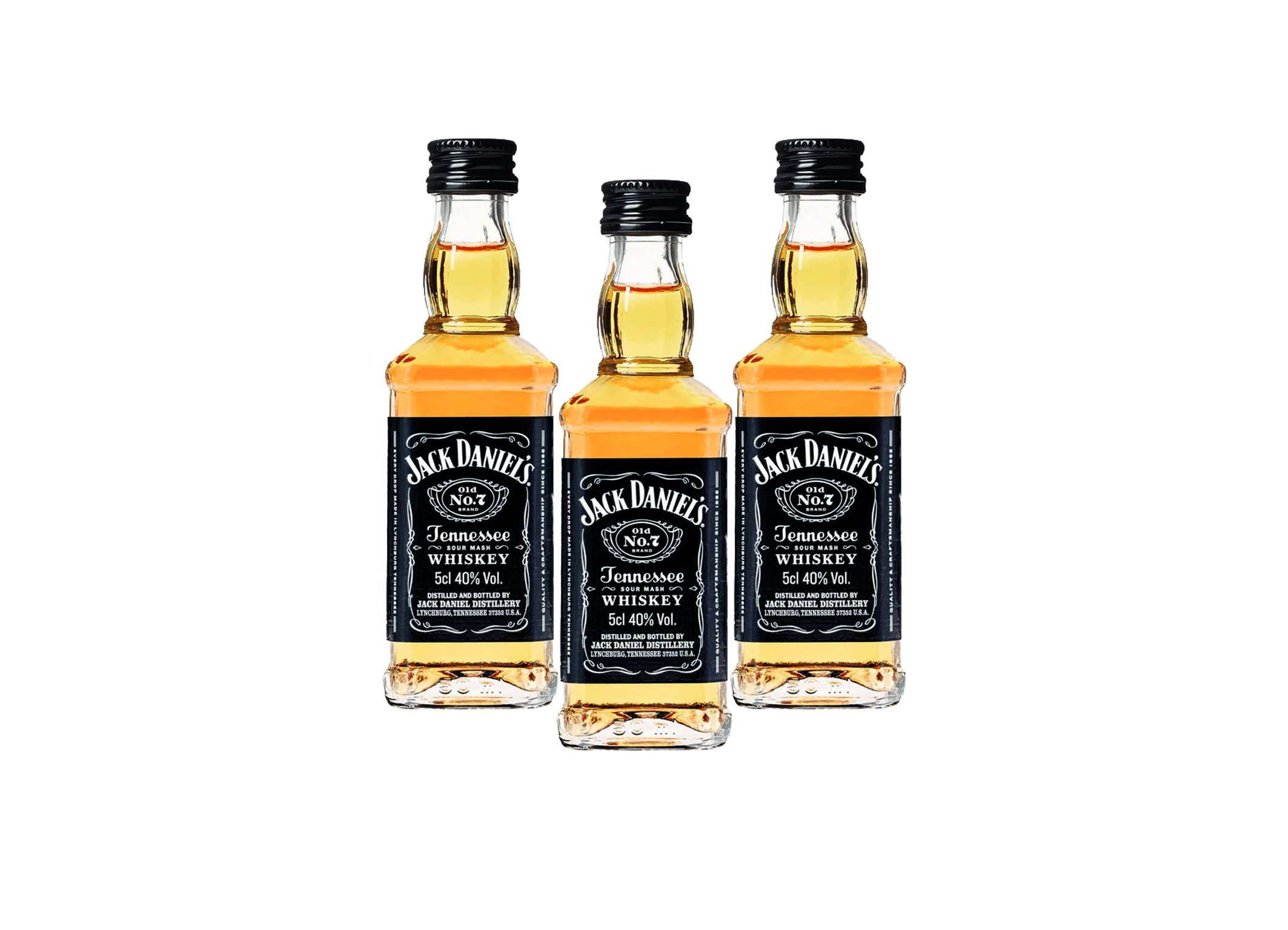 (Bild für) Jack Daniels Tennessee 0,05L PET 40% 12x10
