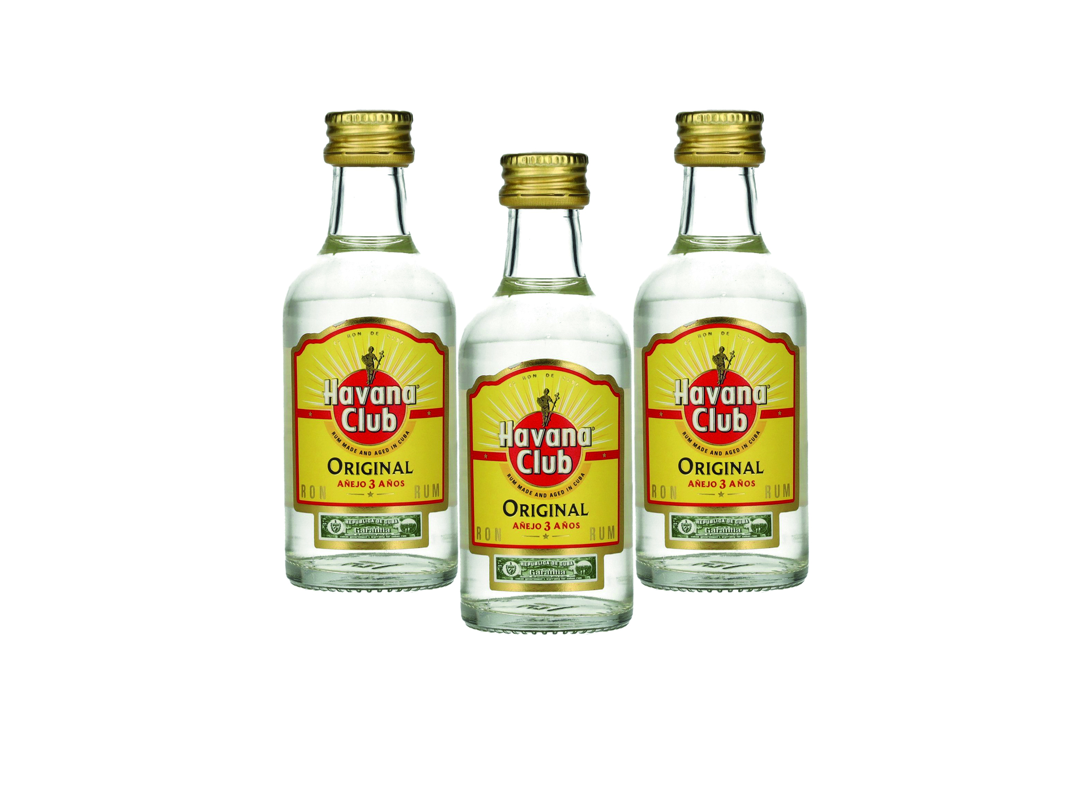 (Bild für) Havana Club 3 YO 0,05L 40% 10x12