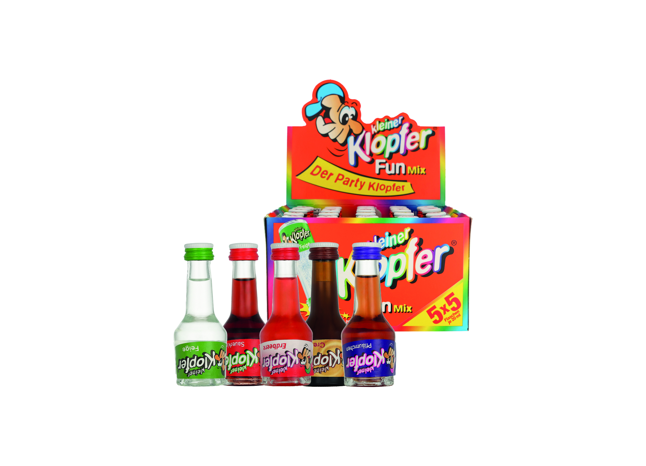 (Bild für) Kleiner Klopfer Fun Mix 0,02L 16,4% 25