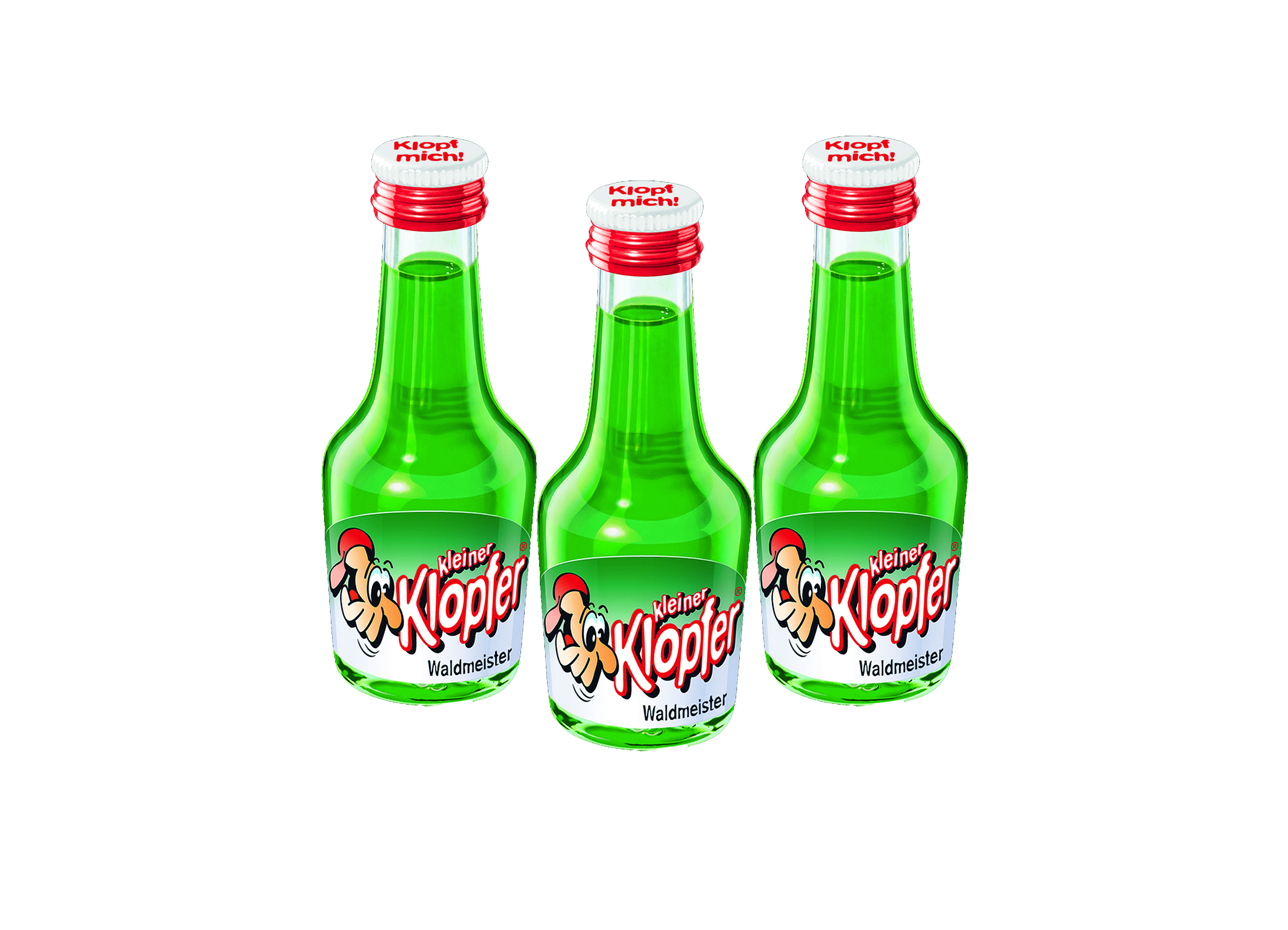 (Bild für) Kleiner Klopfer Waldmeister 0,02L 16% 25