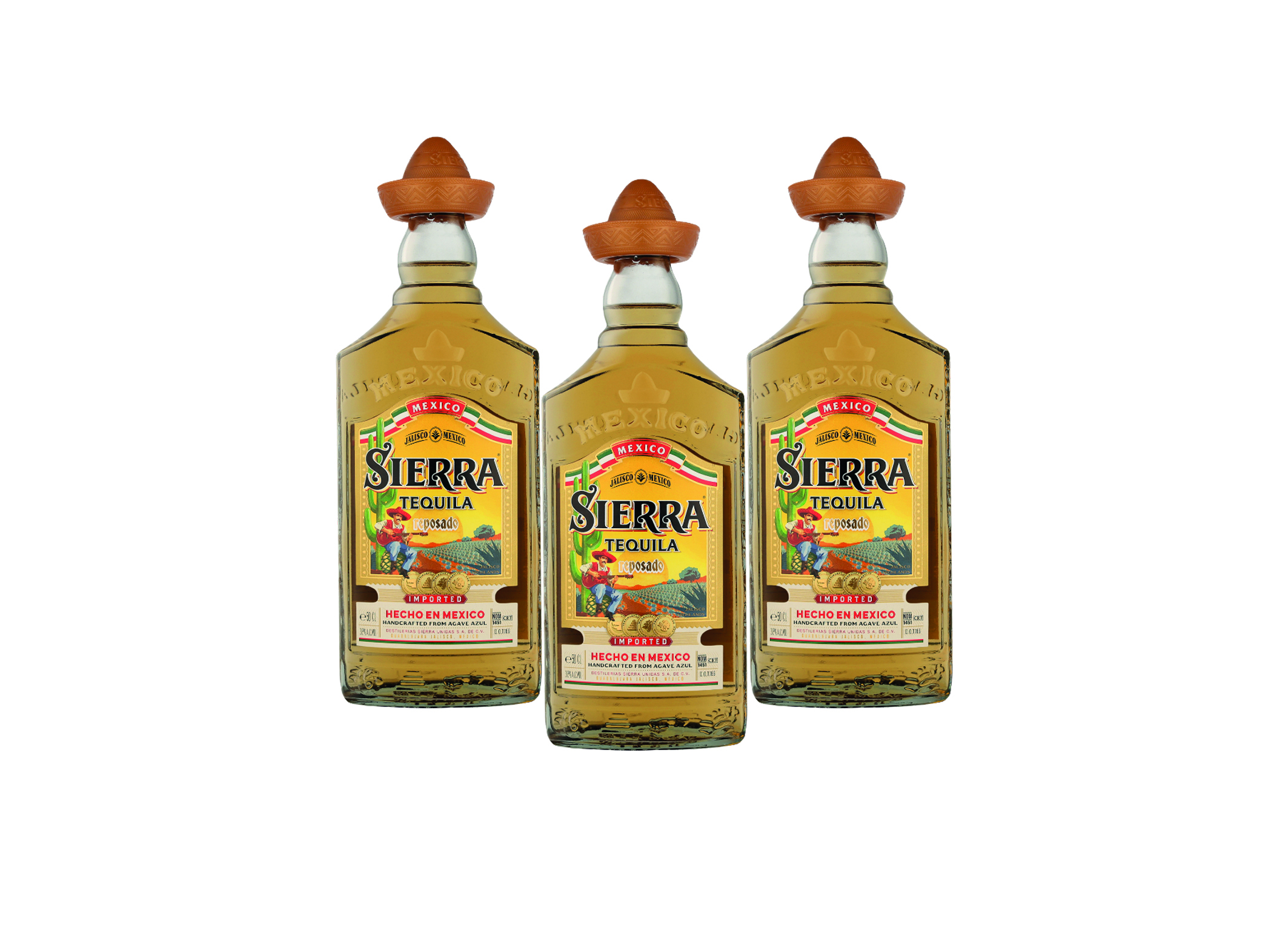(Bild für) Tequila Sierra Reposado 0,05L 38% 12