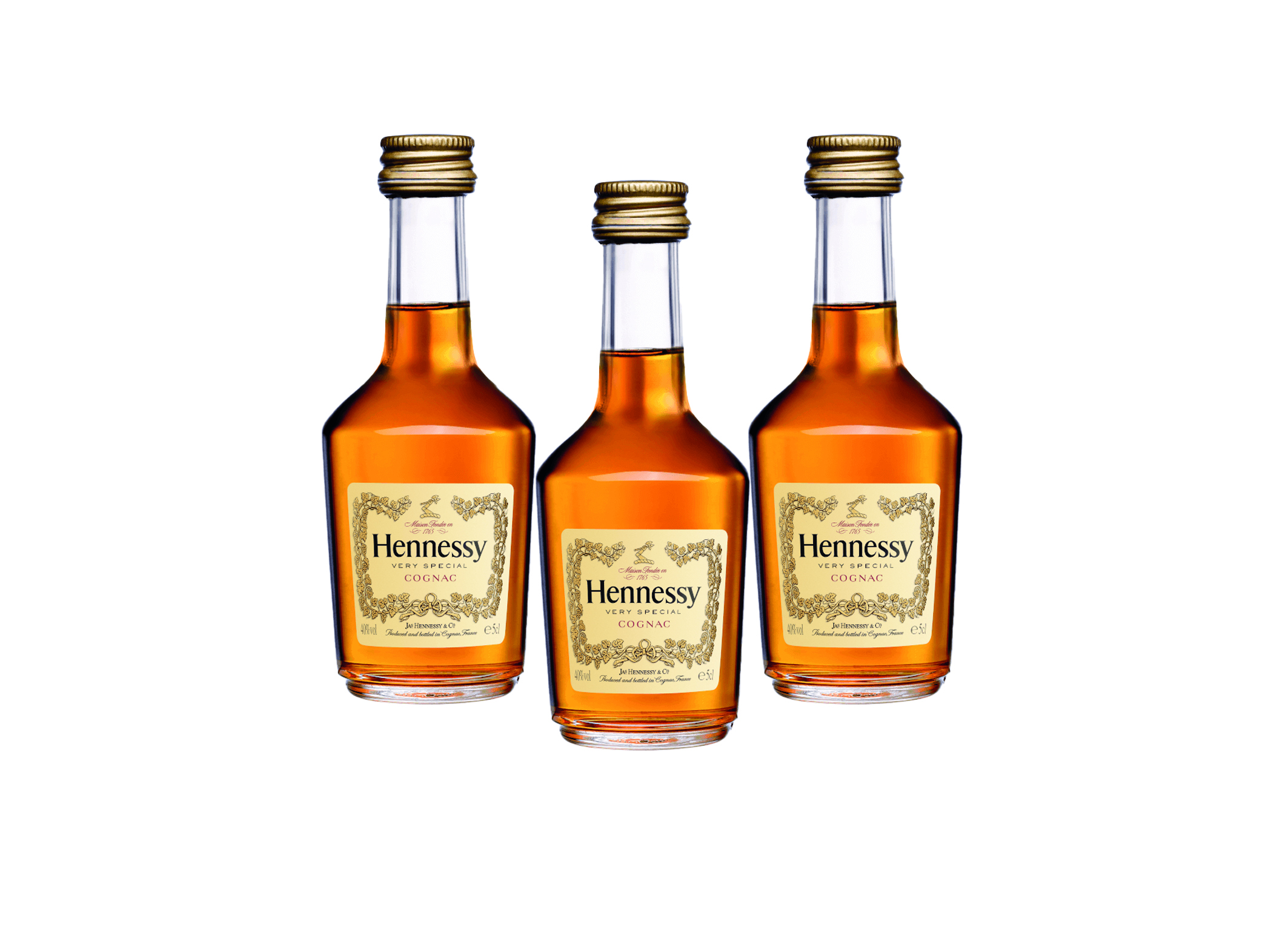 (Bild für) Hennessy VS Cognac 0,05L 40% 10x12