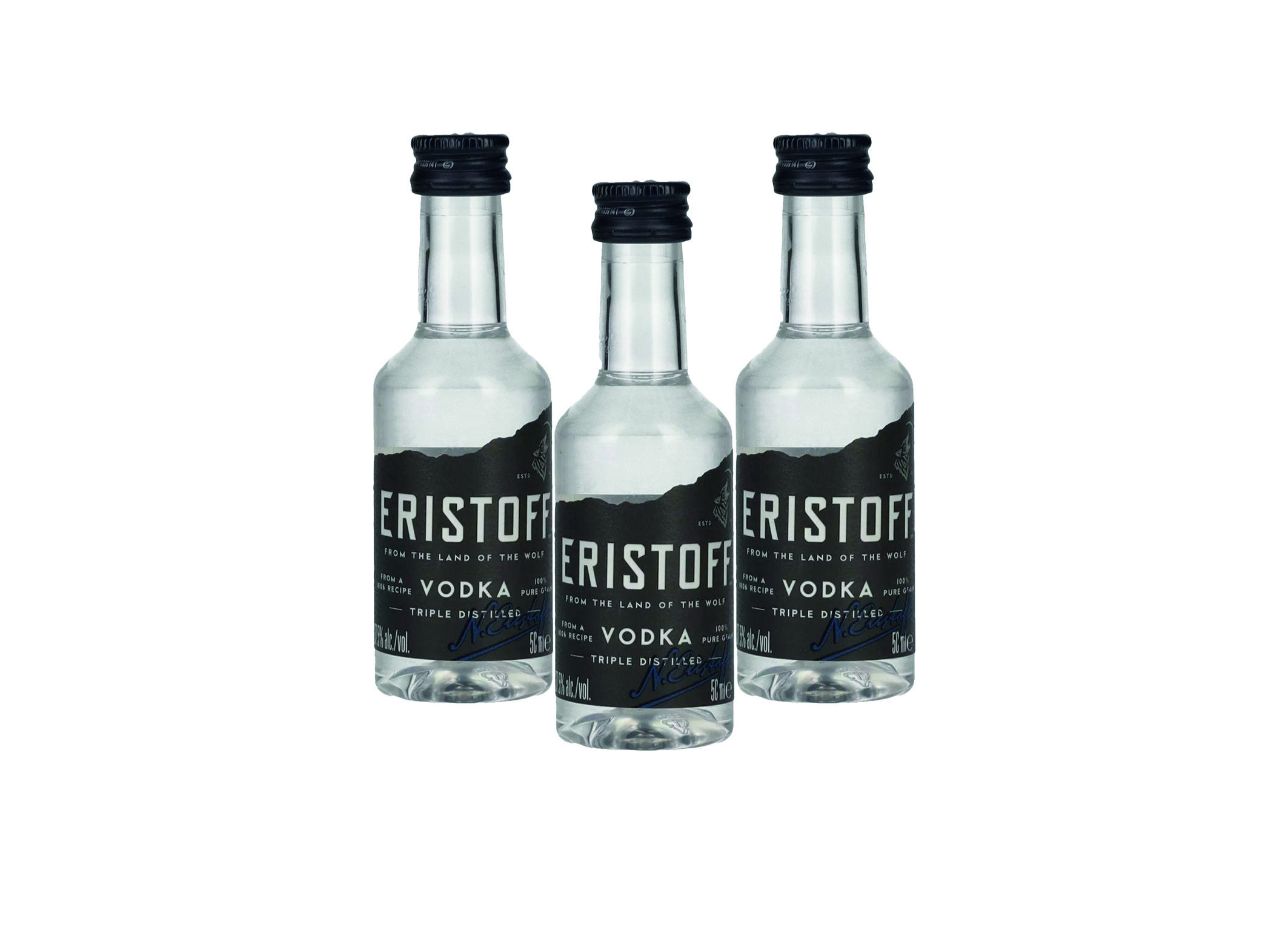 (Bild für) Eristoff Vodka 0,05L 37,5% 10