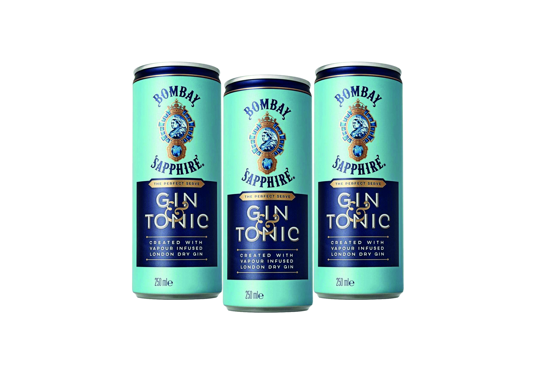 (Bild für) Bombay Sapphire Gin & Tonic 0,25L DS 6,5% 12