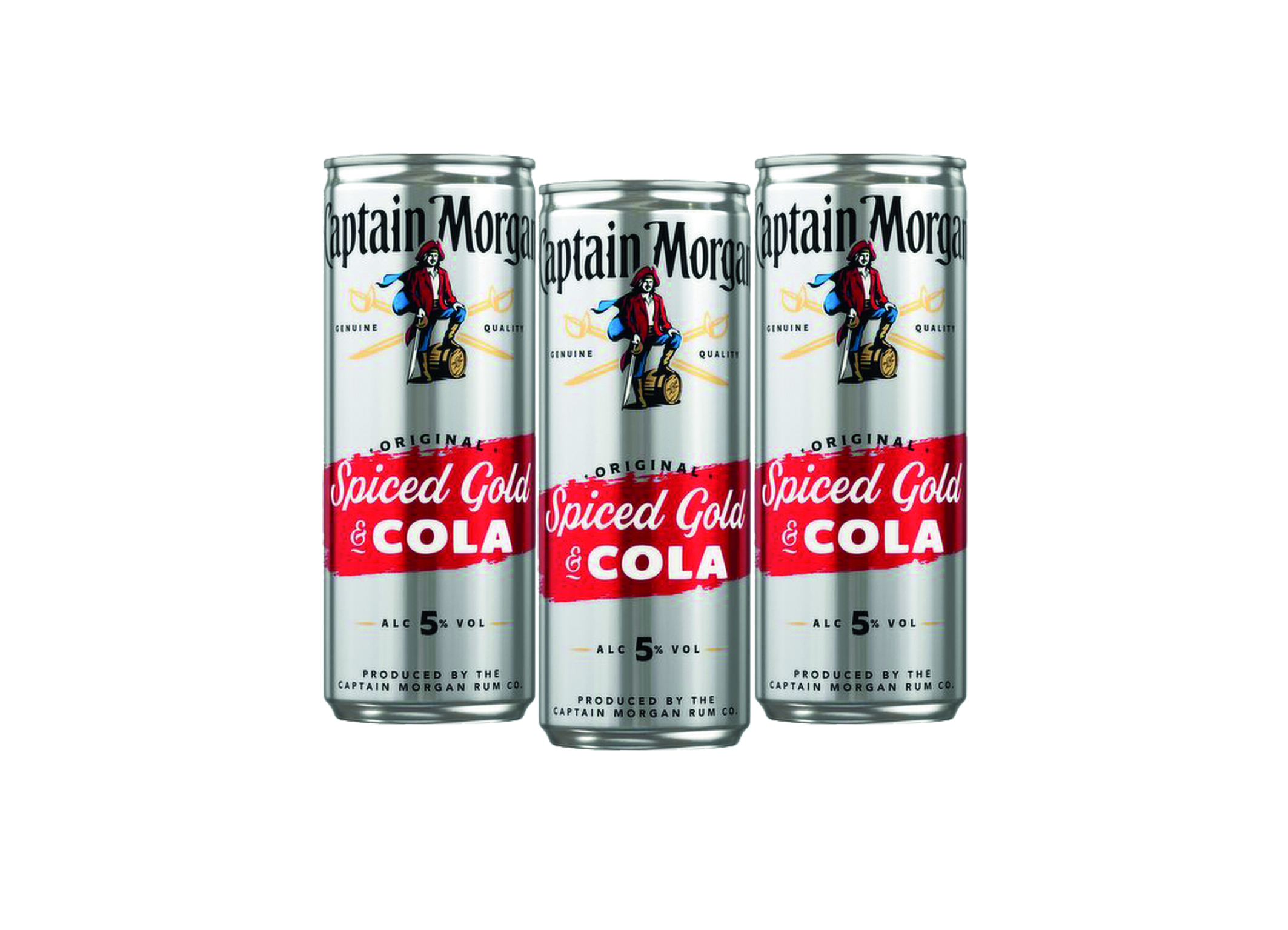 (Bild für) Captain Morgan & Cola 0,25L 5% DS 12