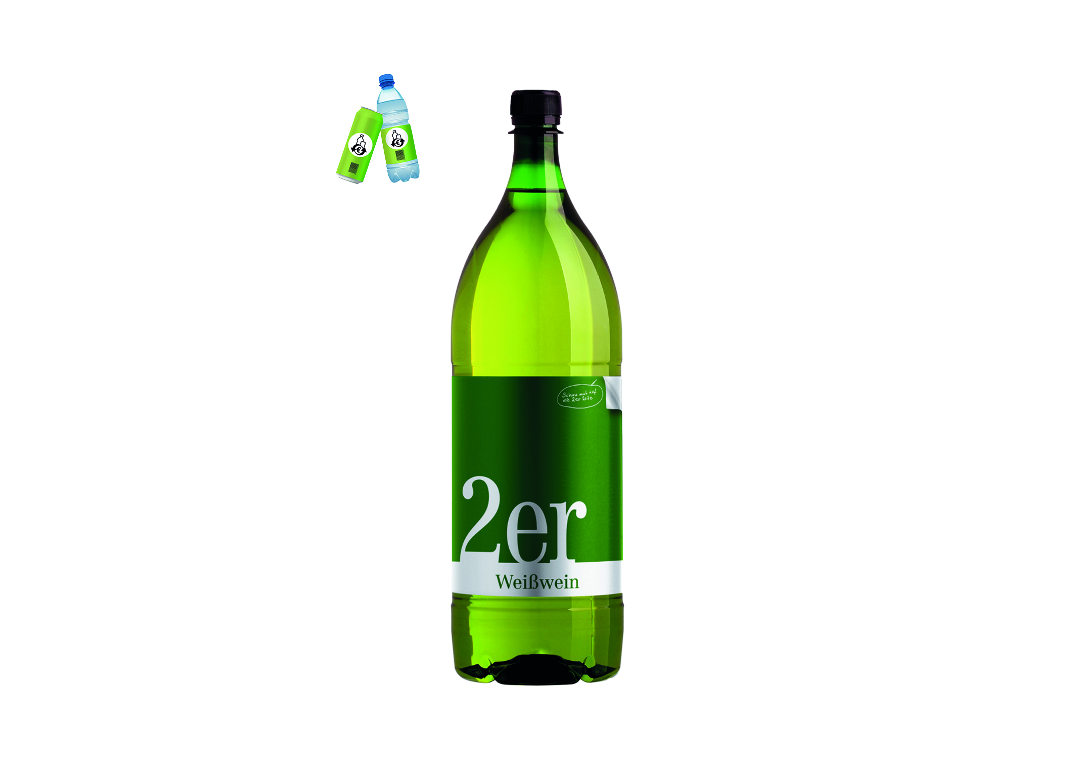 (Bild für) Tafelwein Österreich Weiß 2L PET EWP 6