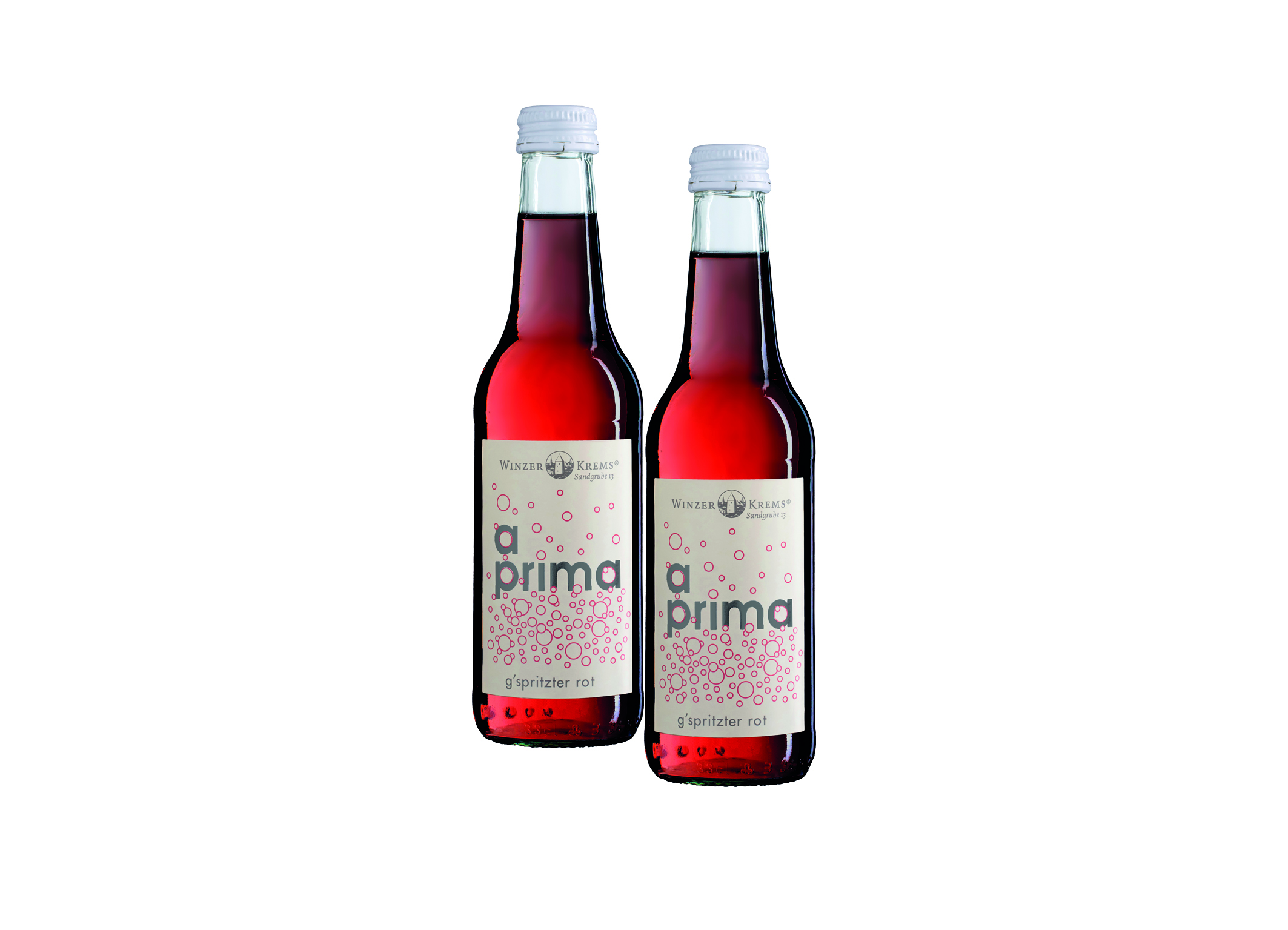 (Bild für) A Prima G´spritzter rot 0,33L FL EW 12