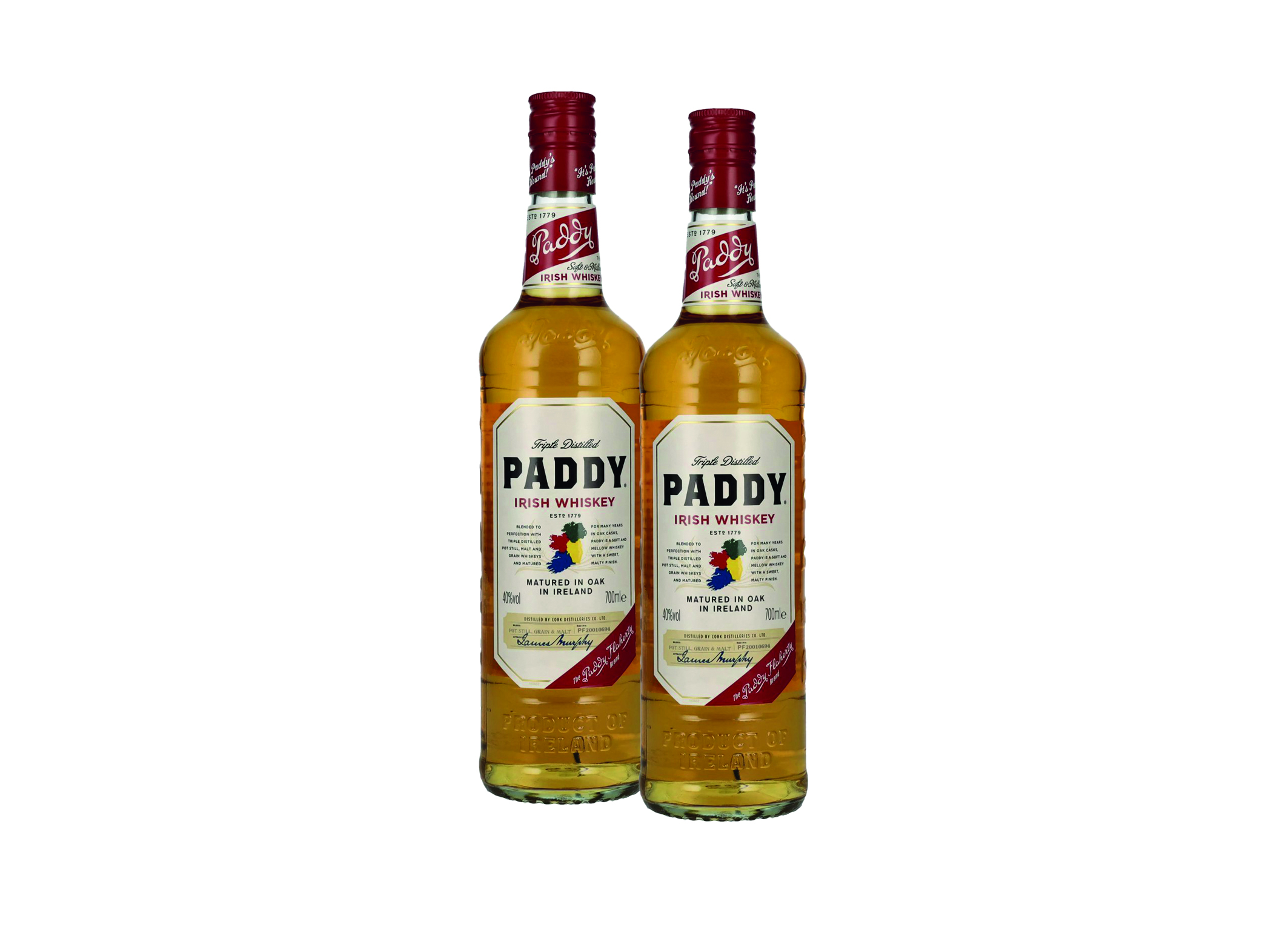 (Bild für) Paddy Irish Whiskey 0,7L 40% 1
