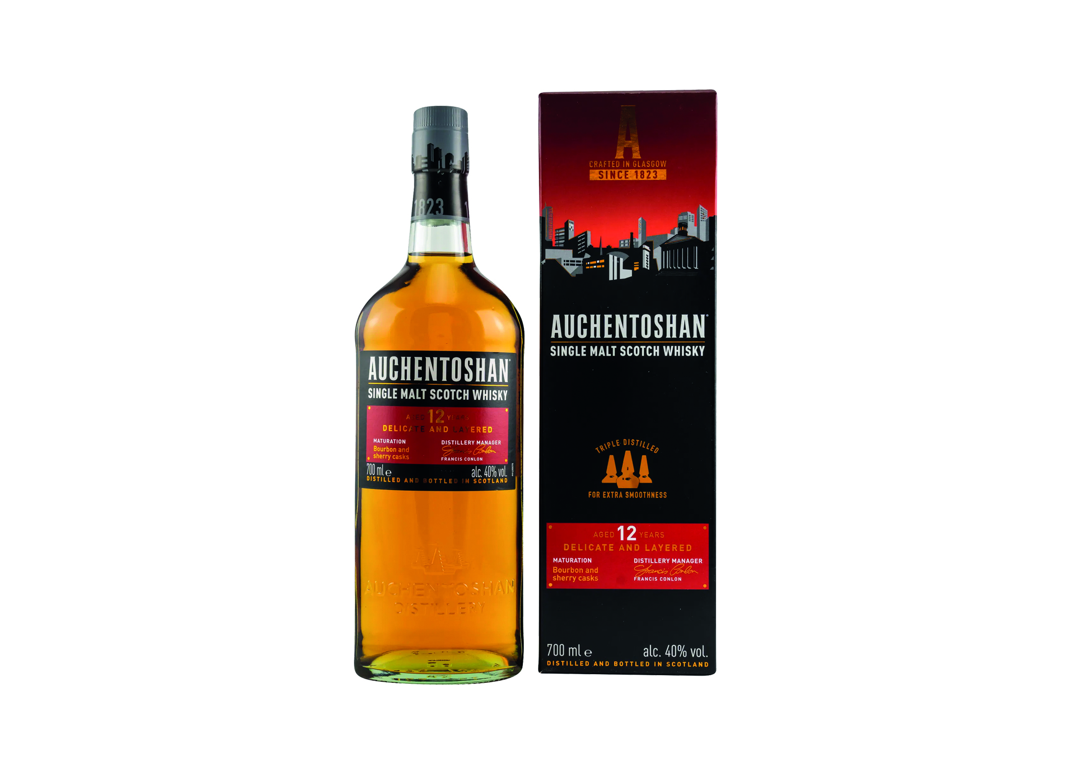 (Bild für) Auchentoshan 12 YO 0,7L 40% 6