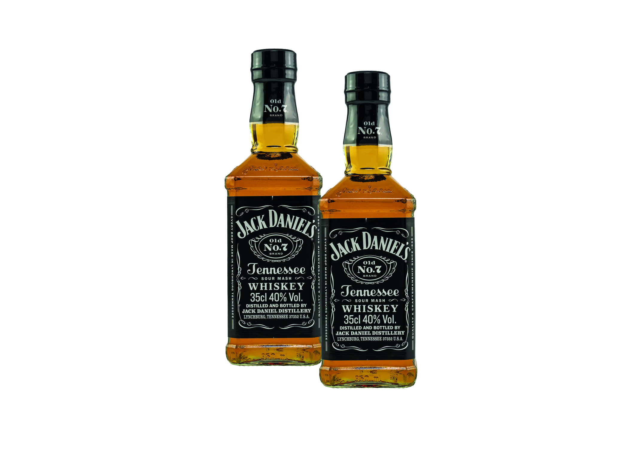 (Bild für) Jack Daniels Tennessee Whiskey 0,35L 40% 12