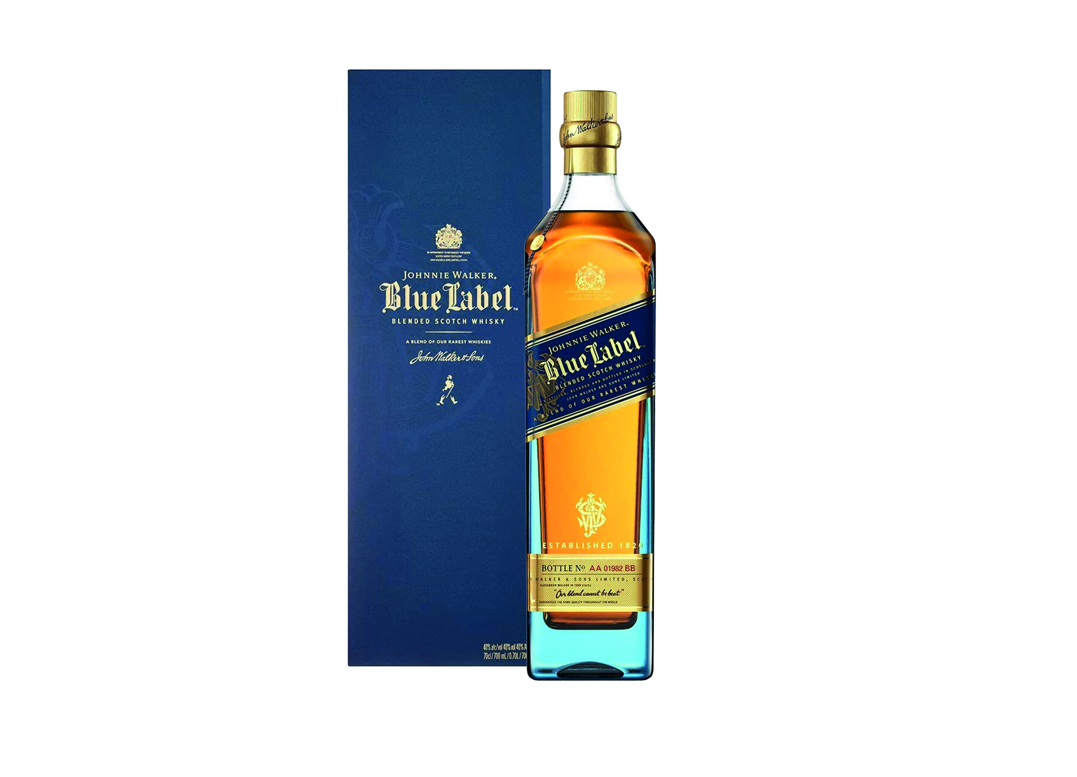 (Bild für) Johnnie Walker Blue Label 0,7L 40% 1
