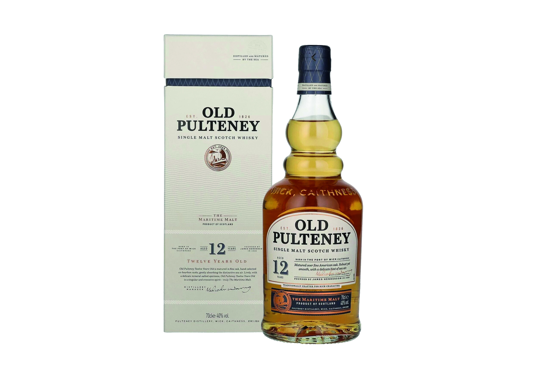 (Bild für) Old Pulteney 12 YO 0,7L 40% 6