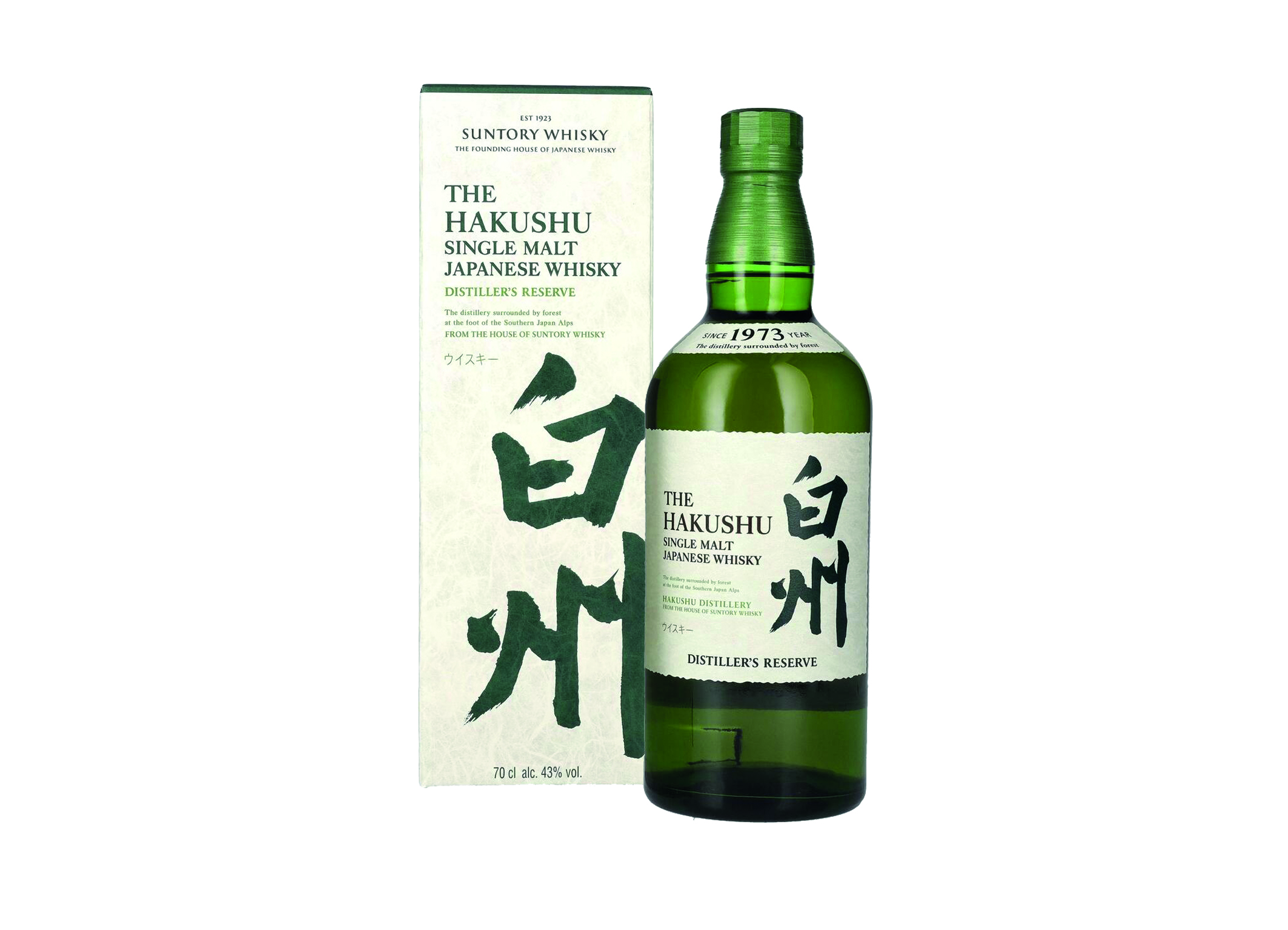 (Bild für) Suntory Hakushu 0,7L 43% 6