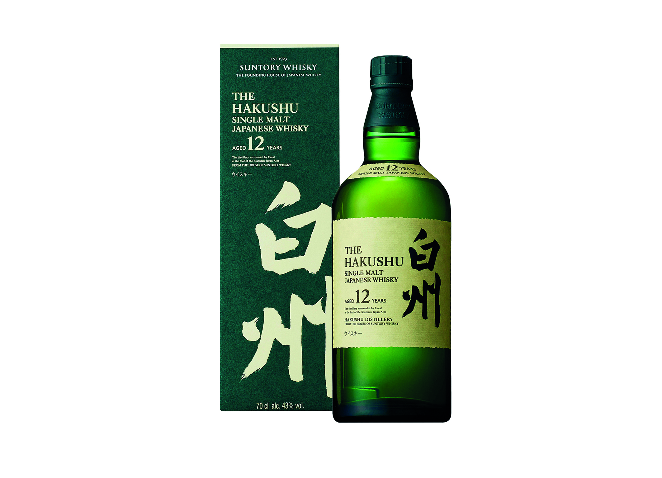 (Bild für) Suntory Hakushu 12 YO 0,7L 43% 6