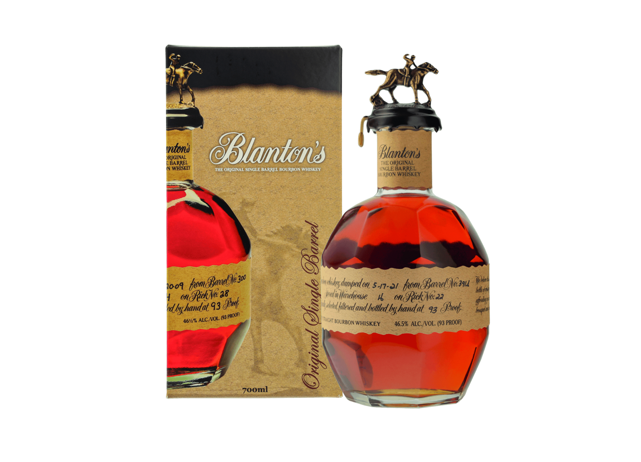 (Bild für) Blanton´s Original Single Barrel 0,7L 46,5% 6