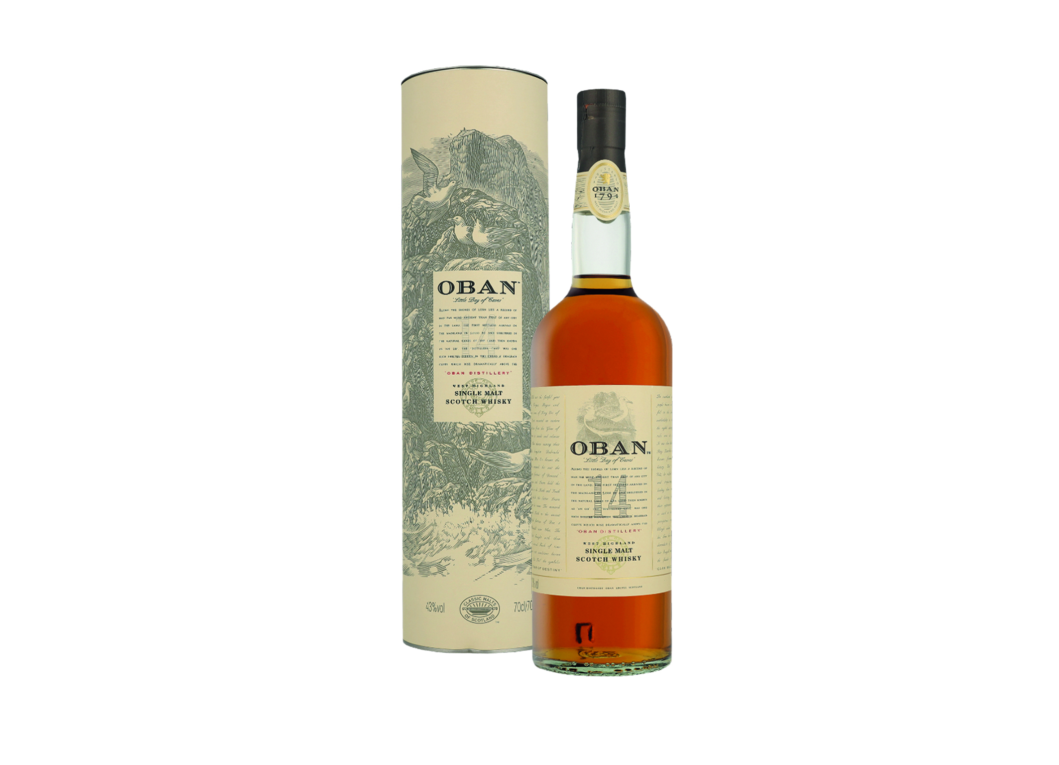 (Bild für) Oban 14 YO Whisky 0,7L 43% 1