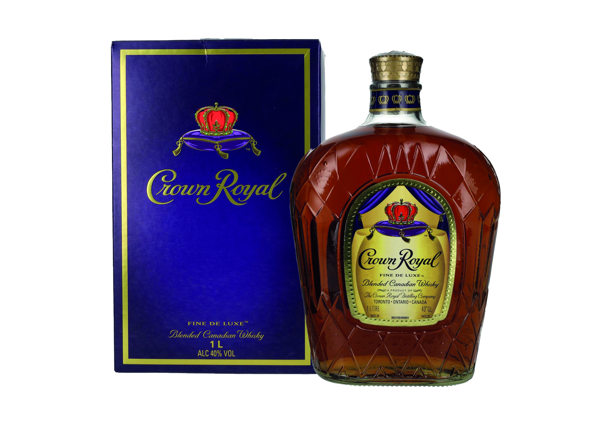 (Bild für) Crown Royal Canadian Whisky 1L 40% 1