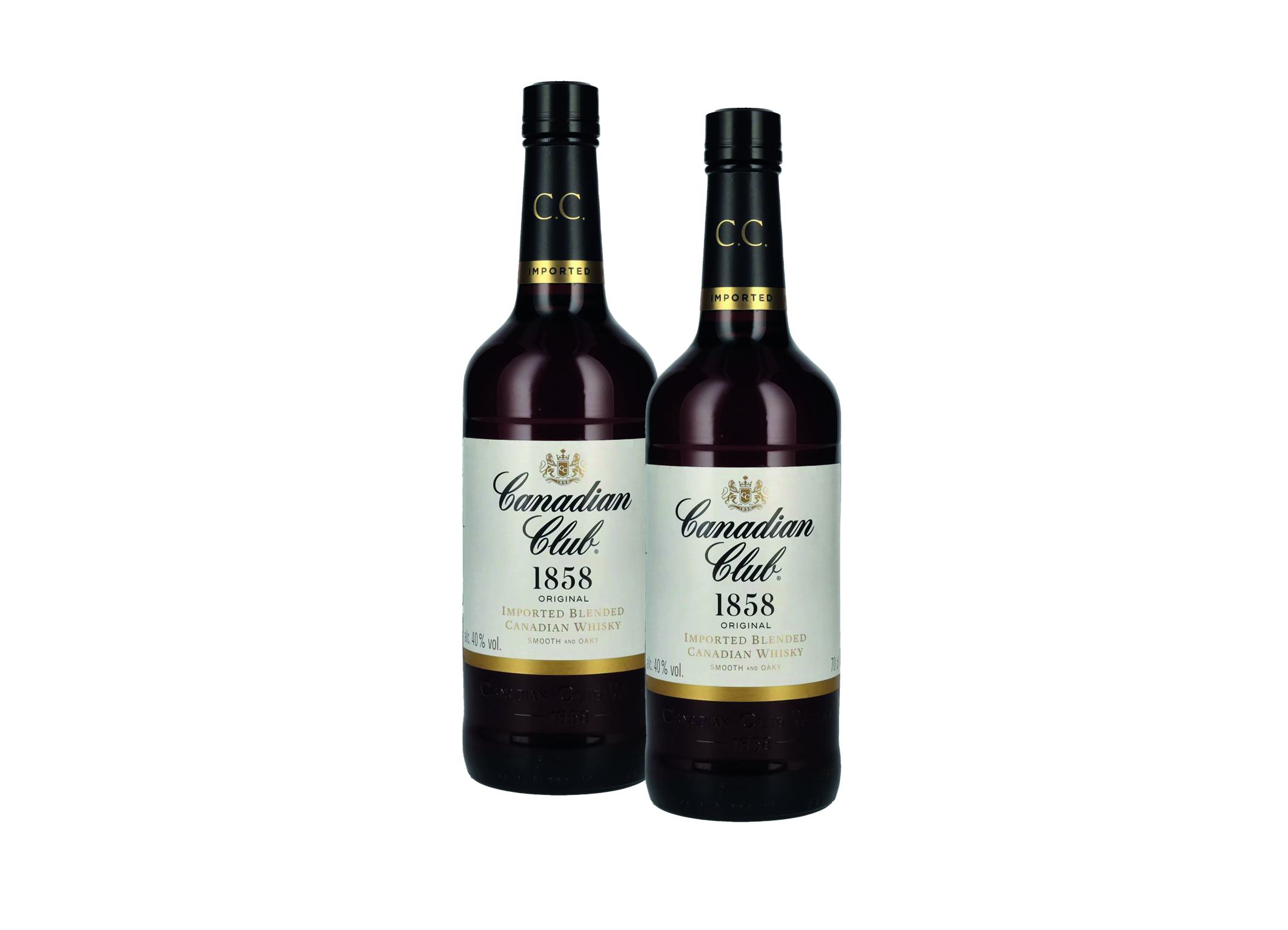 (Bild für) Canadian Club Blended Whisky 0,7L 40% 6
