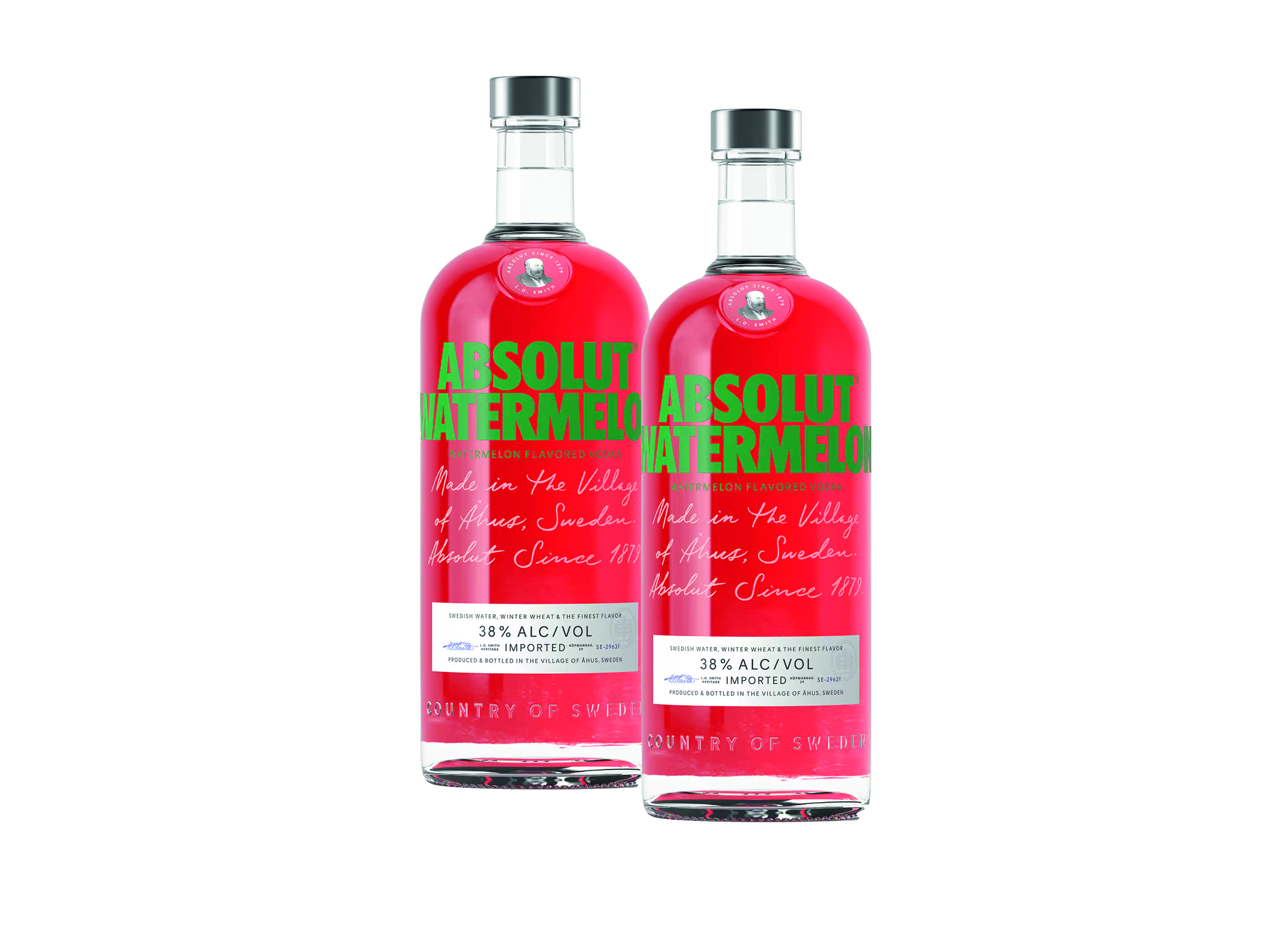 (Bild für) Absolut Vodka Watermelon 0,7L 38% 1