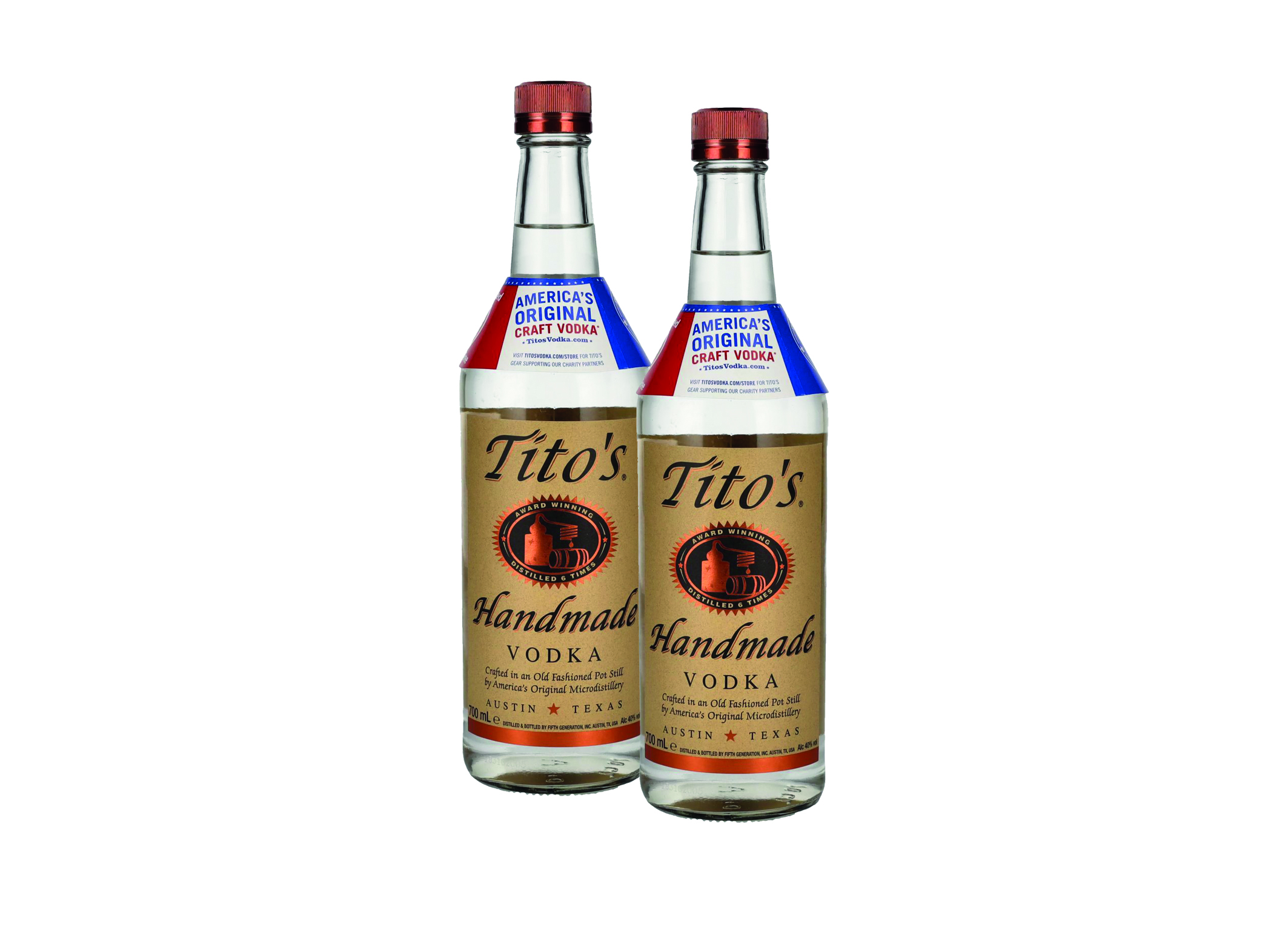 (Bild für) Tito´s Handmade Vodka 0,7L 40% 6