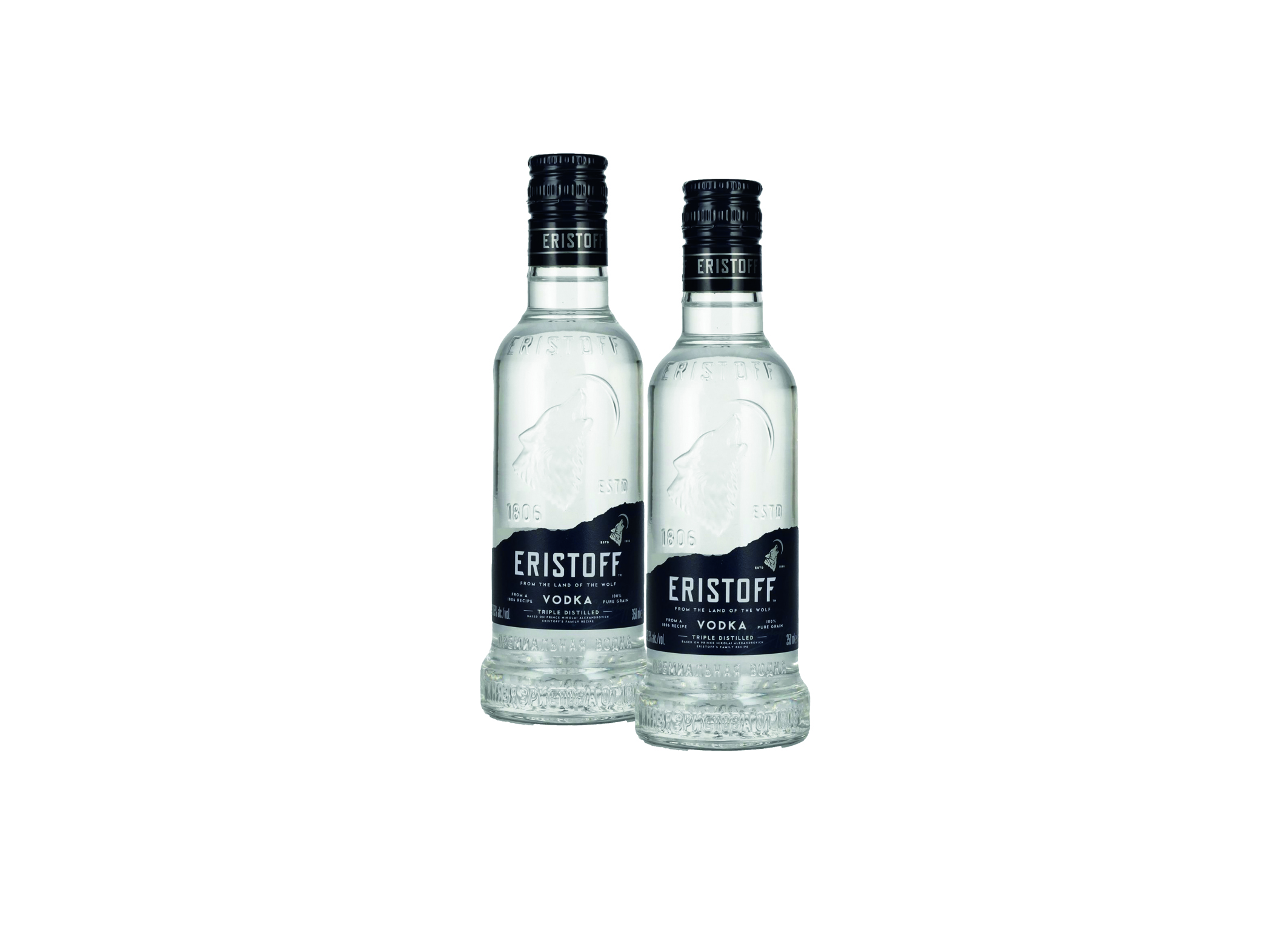(Bild für) Eristoff Vodka 0,35L 37,5% 6
