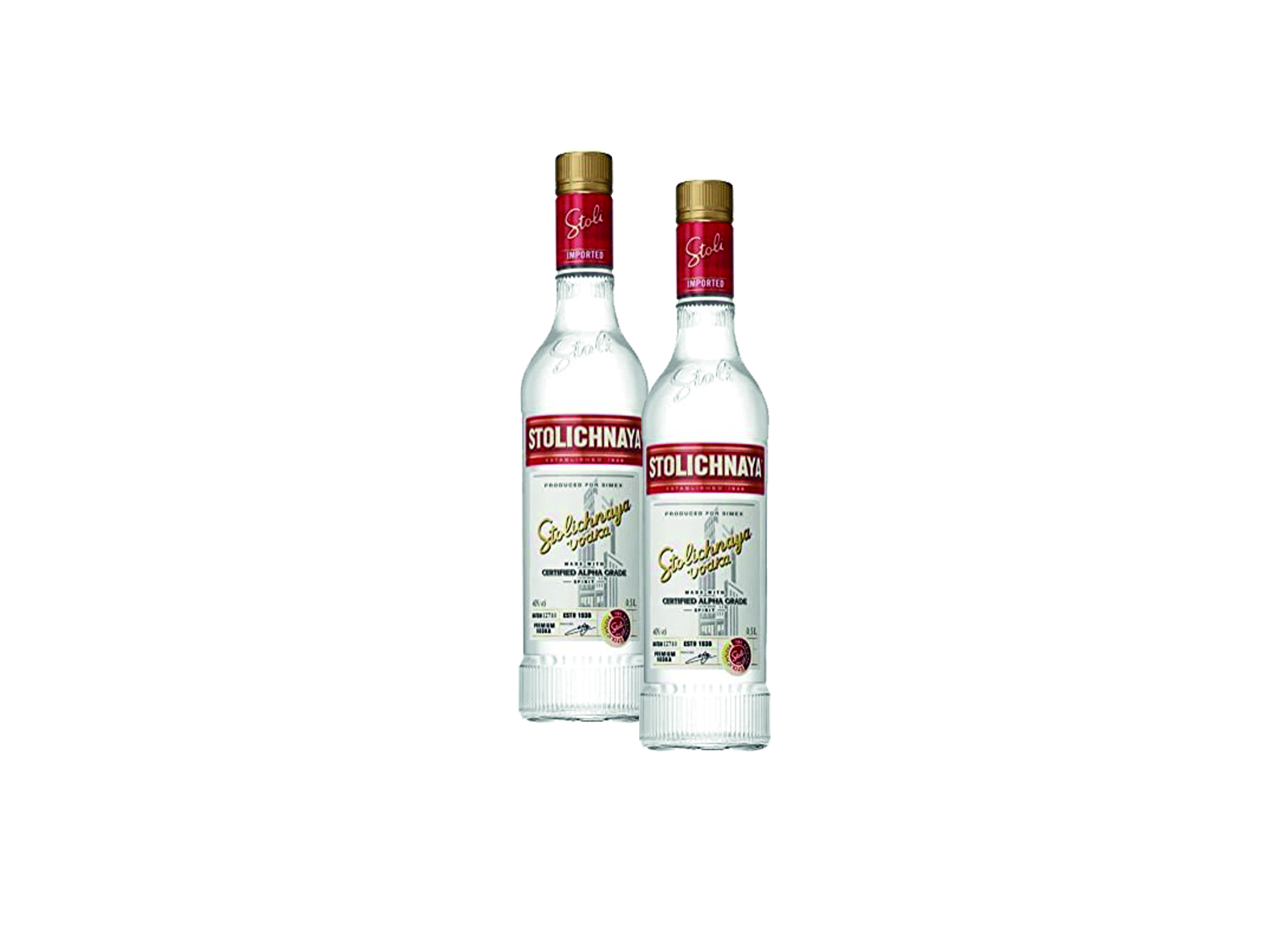 (Bild für) Stolichnaya Vodka 0,5L 40% 20