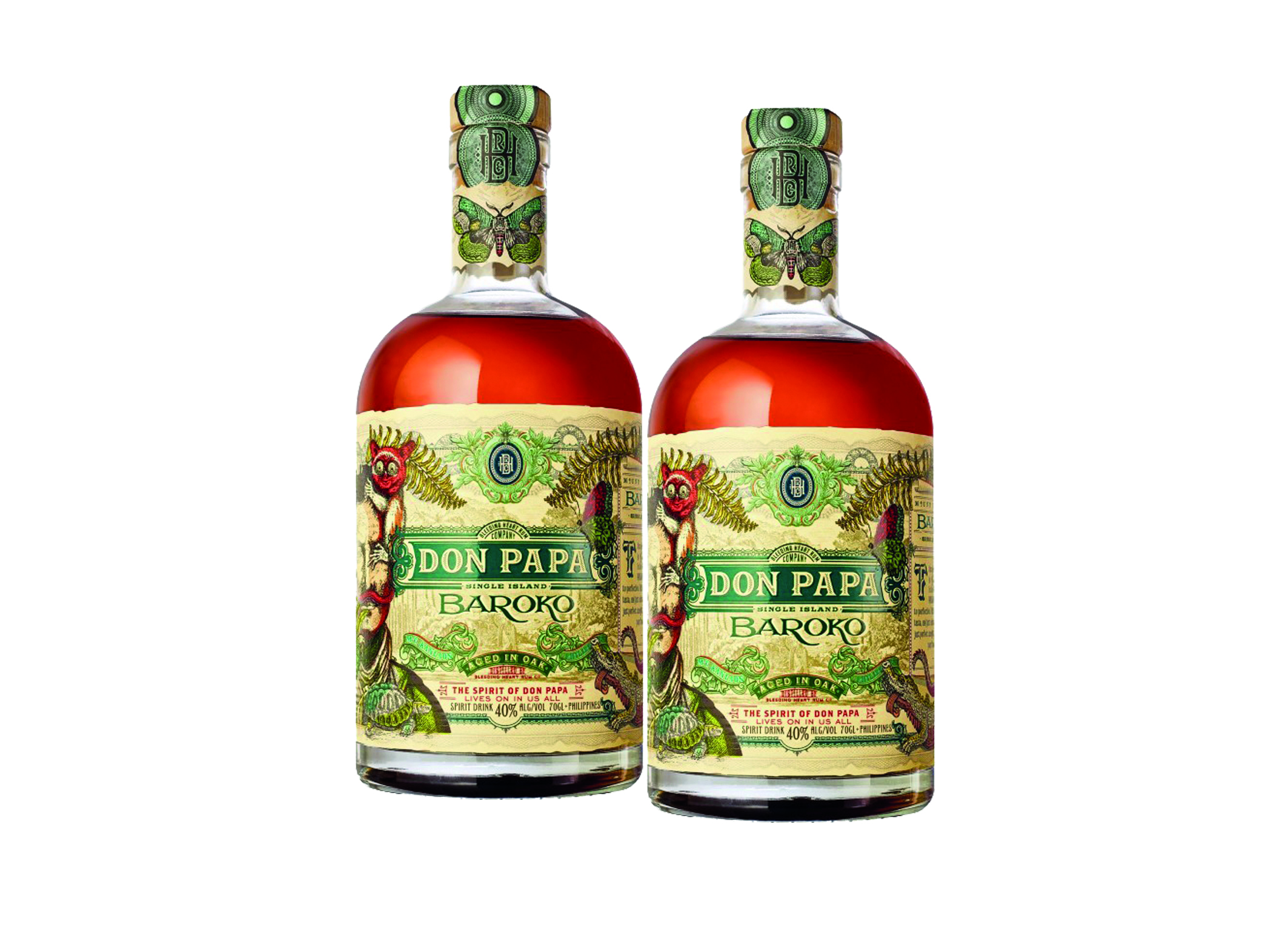 (Bild für) Don Papa Baroko Rum 0,7L 40% 1