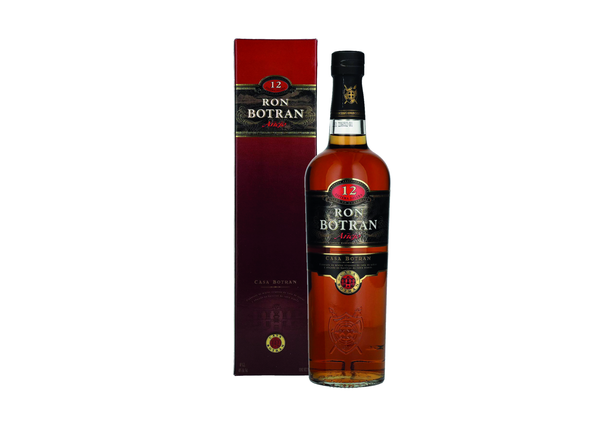 (Bild für) Botran Ron Anejo 12 0,7L 40% 6