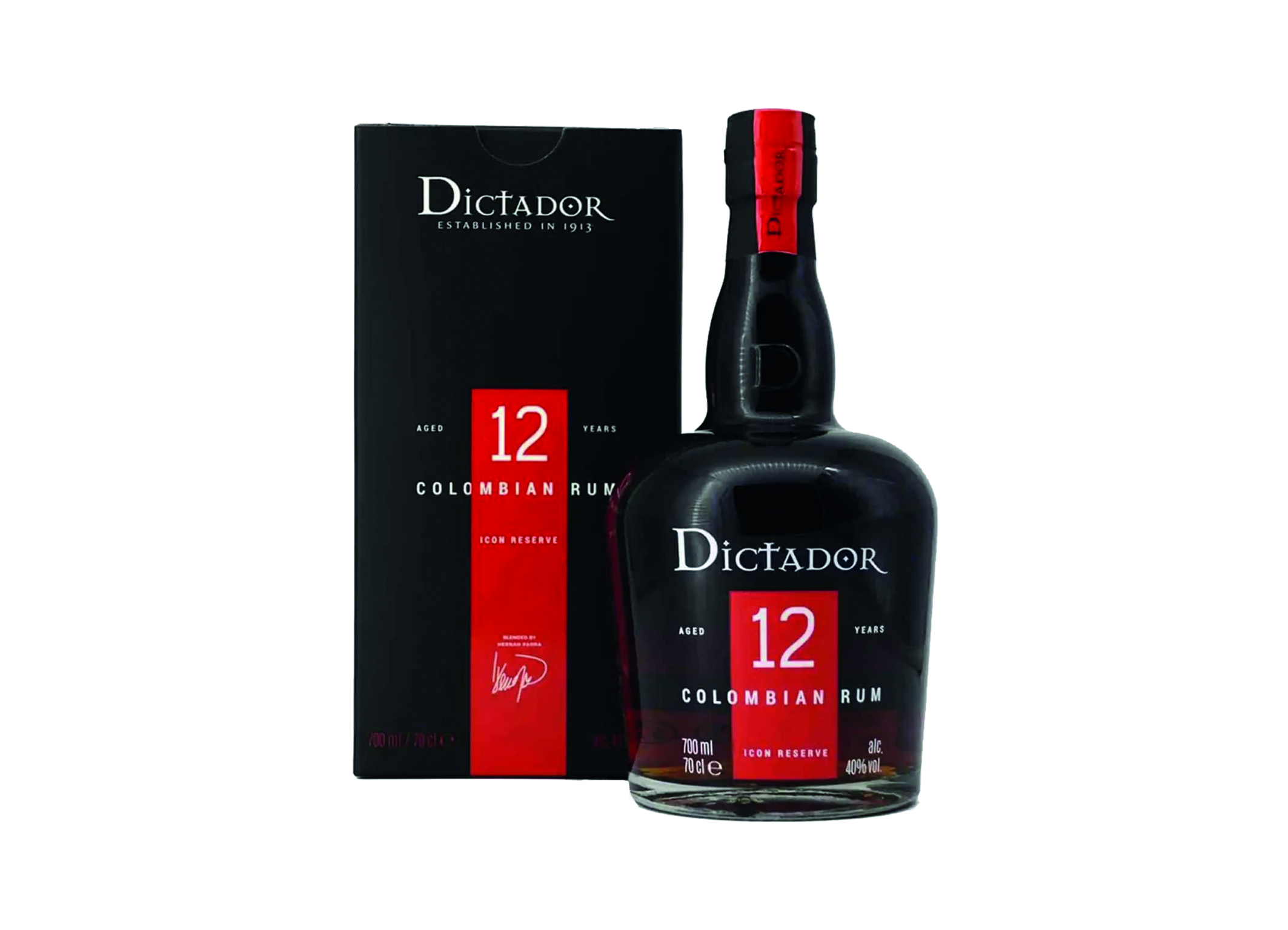 (Bild für) Dictador 12 YO Rum 0,7L 40% 1
