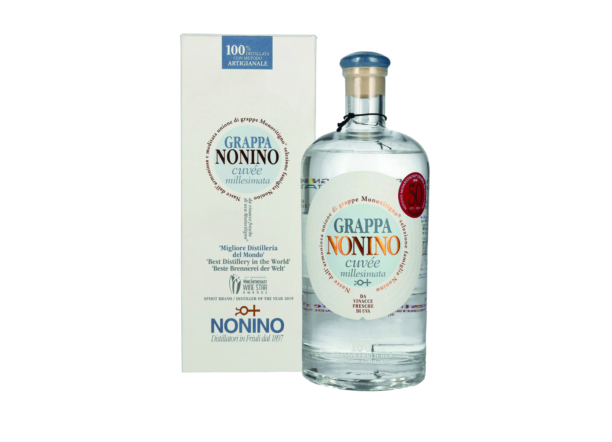 (Bild für) Nonino Grappa Millesimata Cuvée 0,7L 40% 6