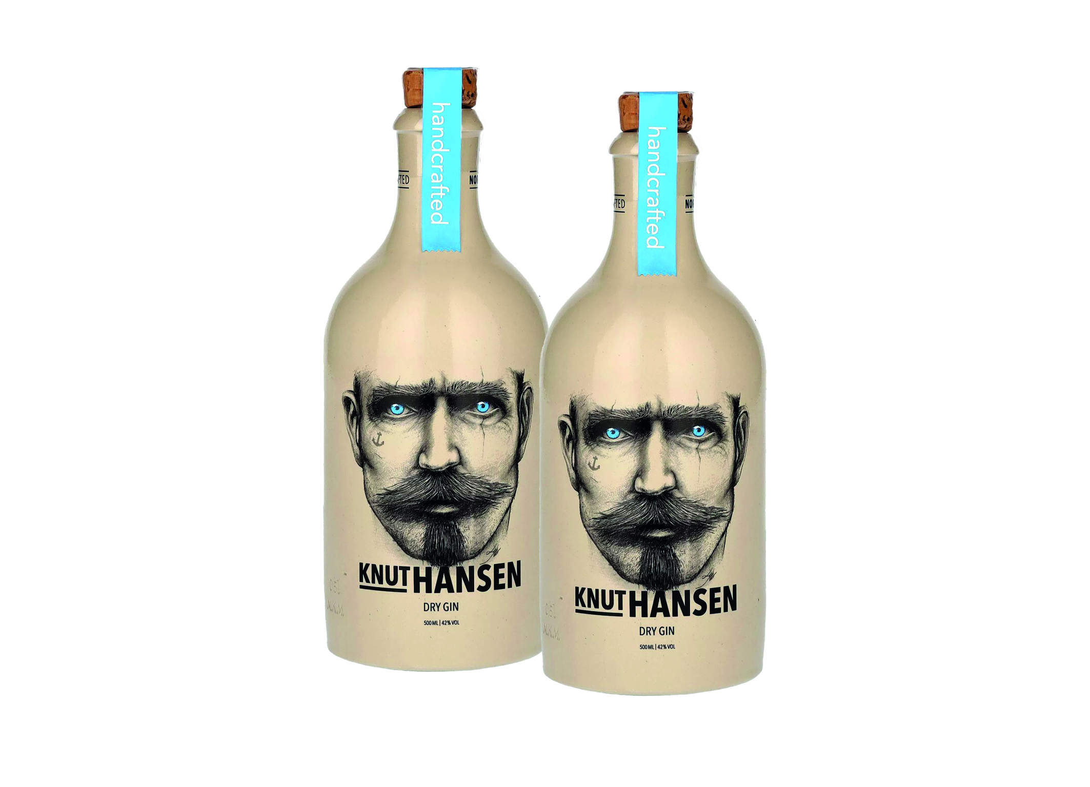 (Bild für) Knut Hansen Dry Gin 0,5L 42% 1