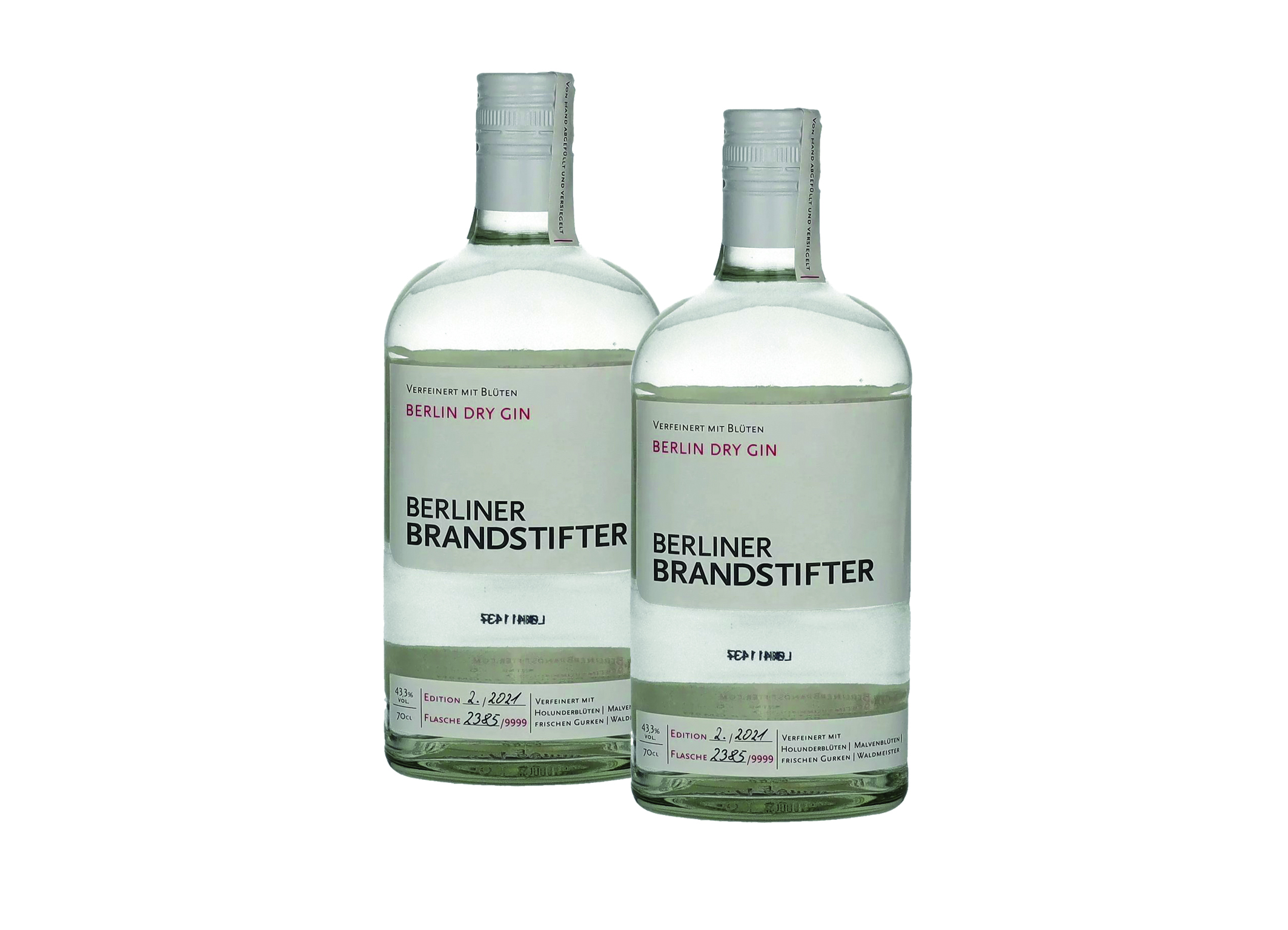 (Bild für) Berliner Brandstifter Gin 0,7L 43,3% 1