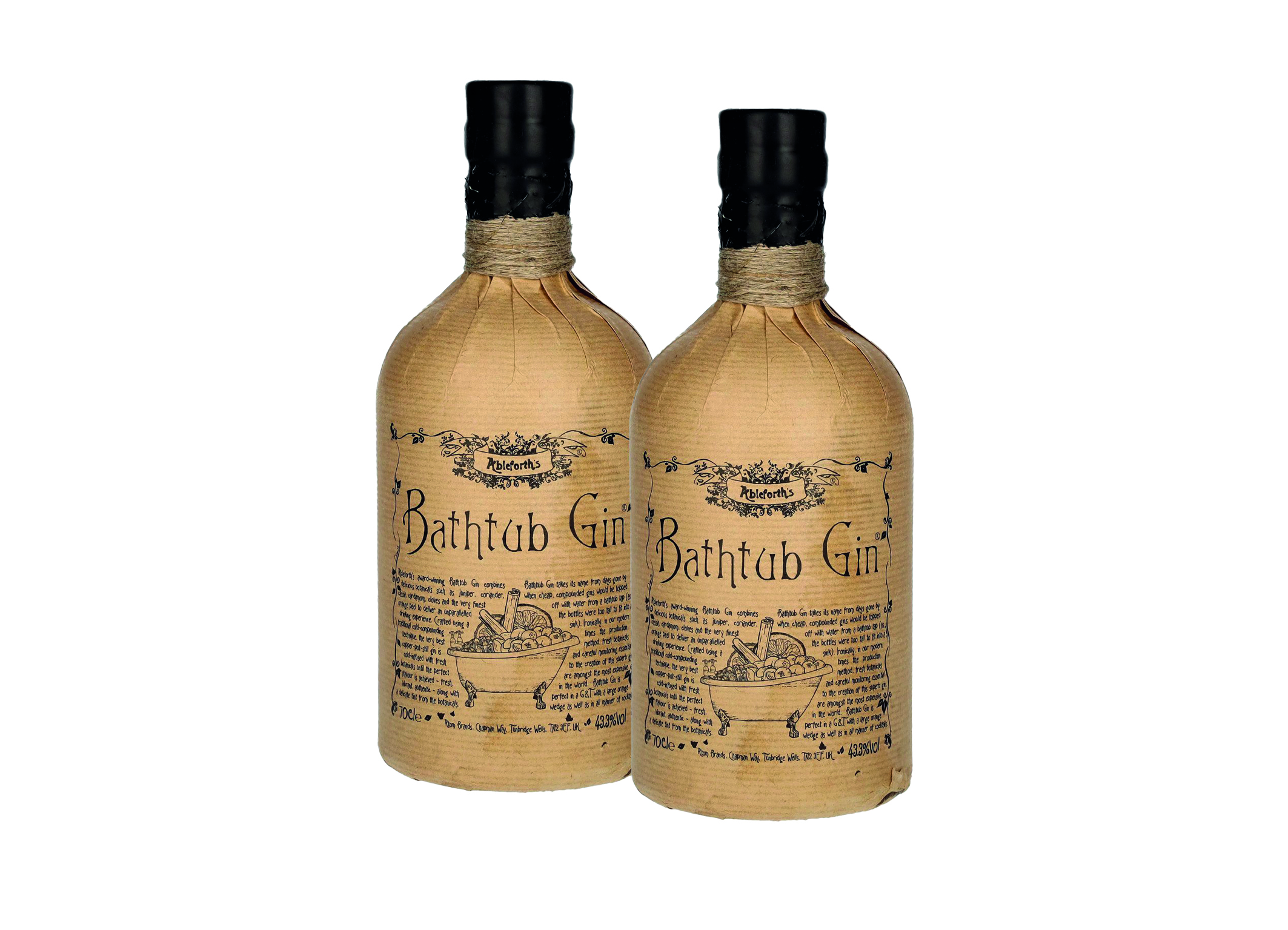(Bild für) Ableforths Bathtub Gin 0,7L 43,3% 6